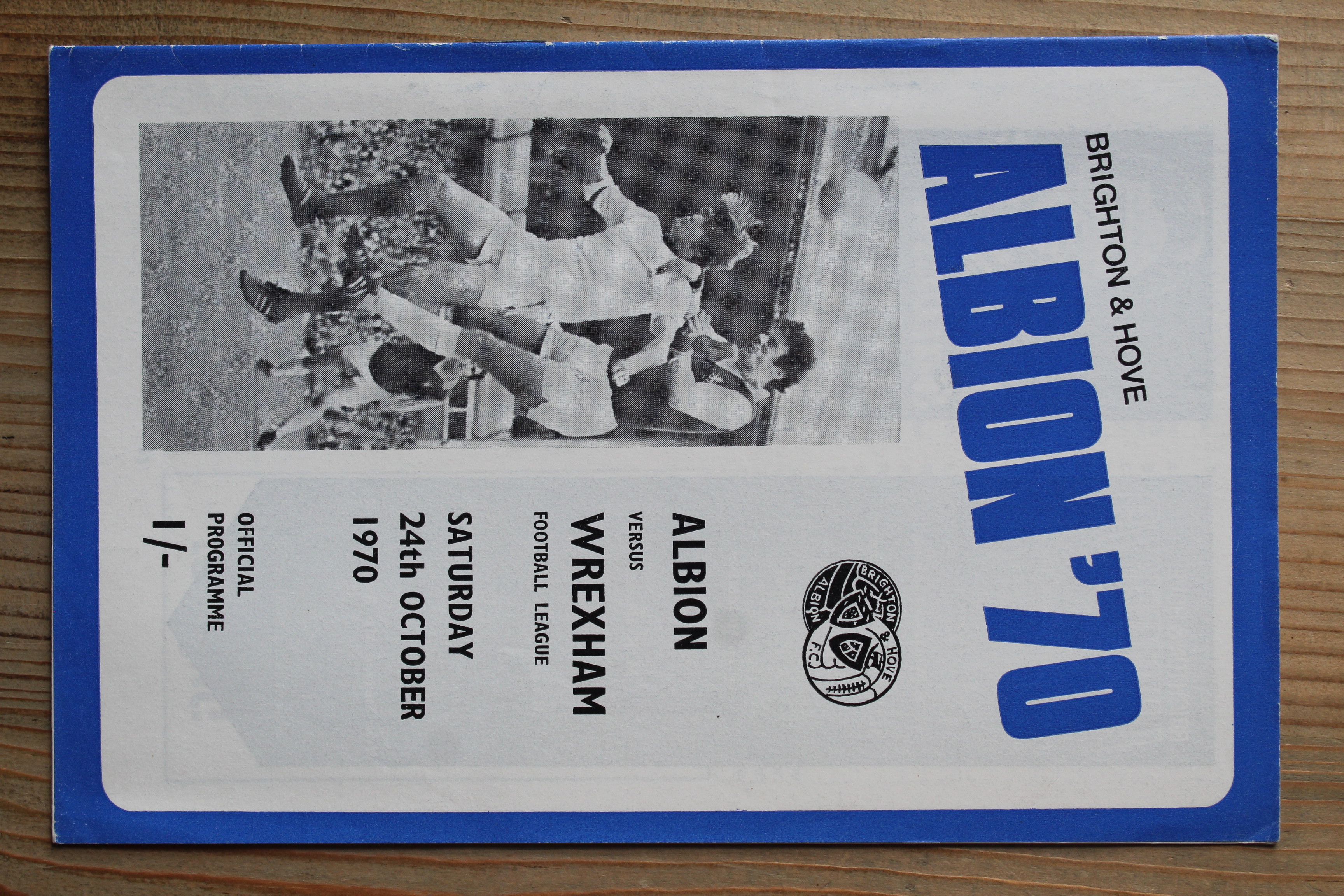 Brighton & Hove Albion FC v Wrexham FC