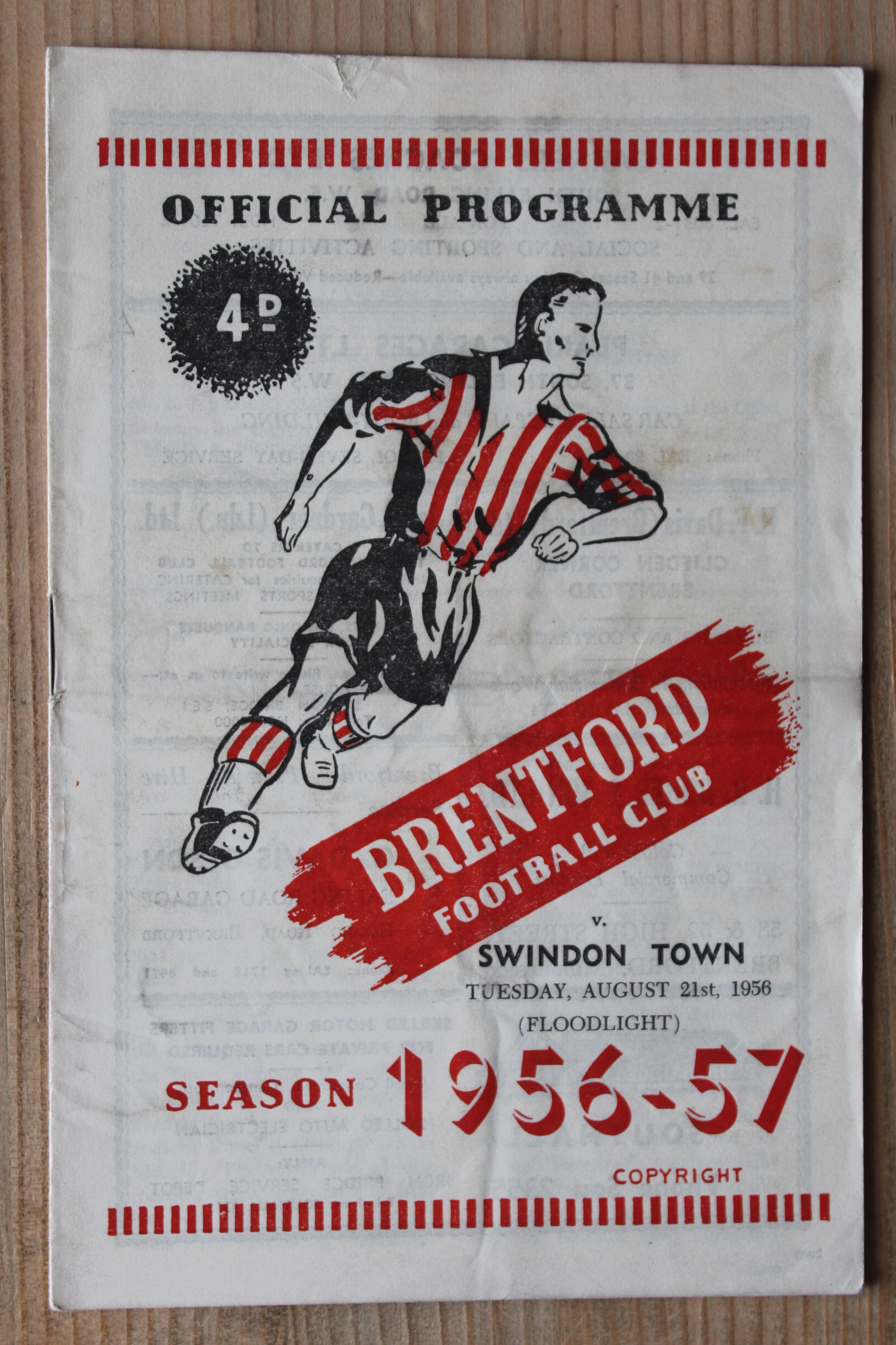 Brentford FC v Swindon Town FC