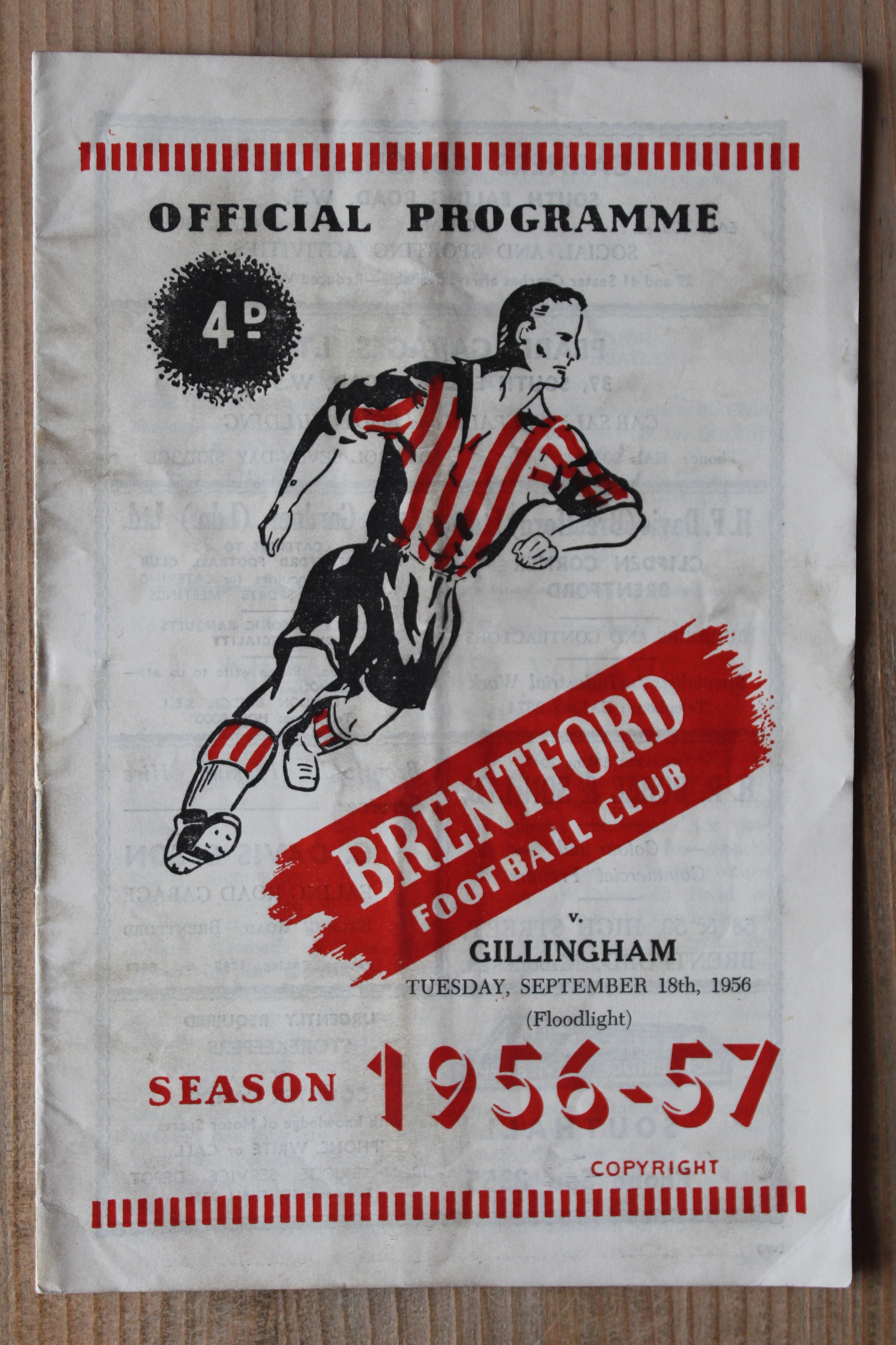 Brentford FC v Gillingham FC