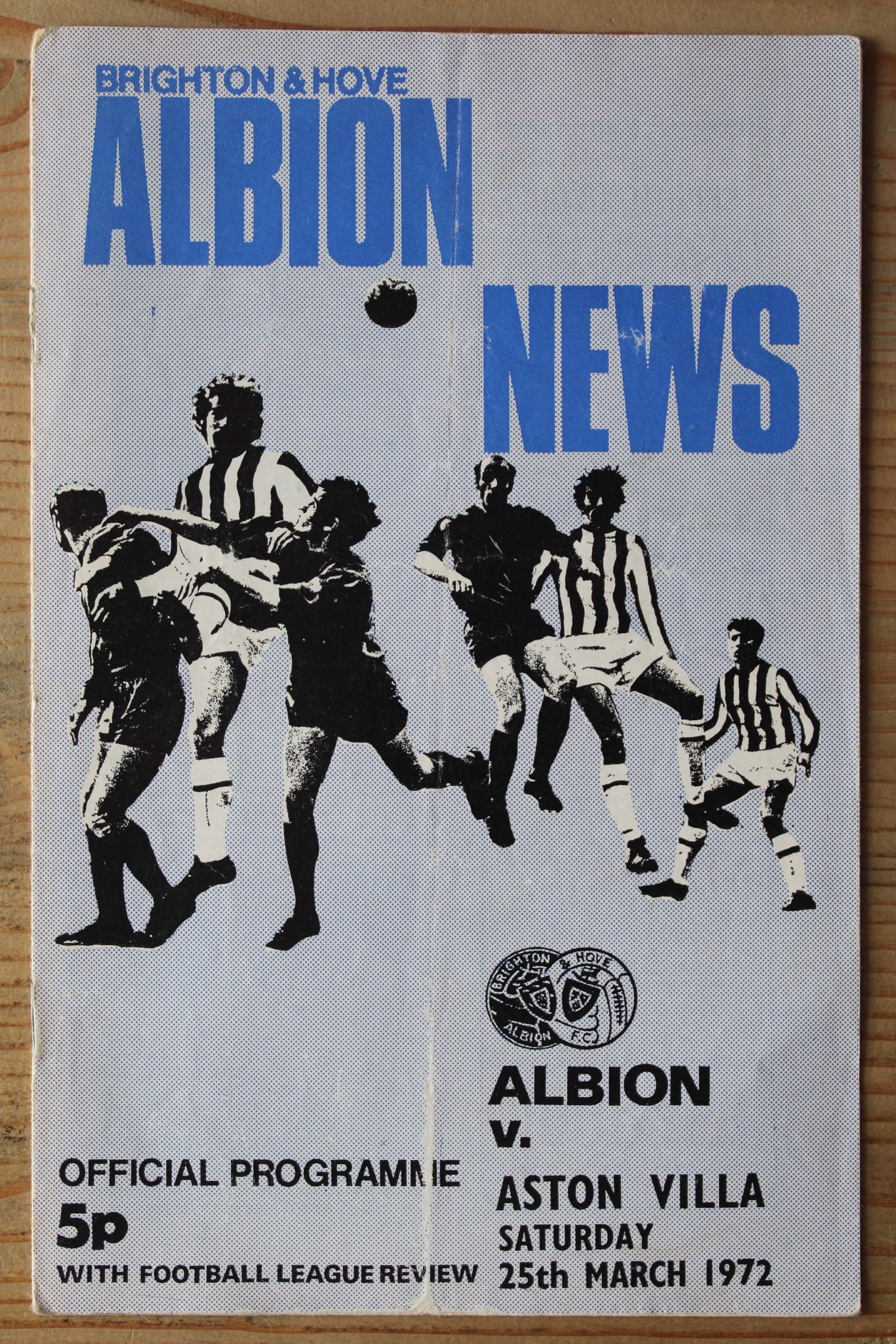 Brighton & Hove Albion FC v Aston Villa FC