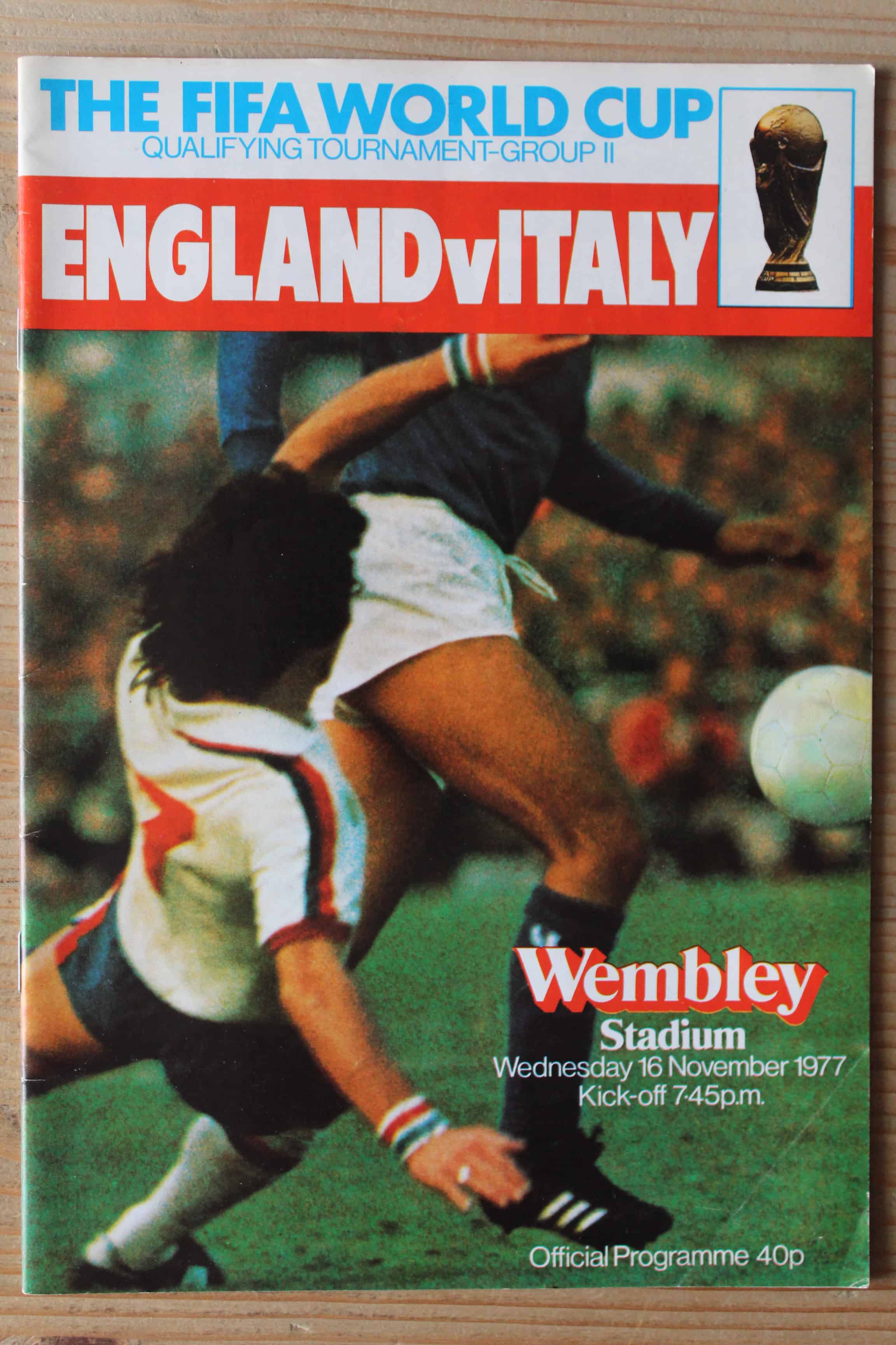 England v Italy