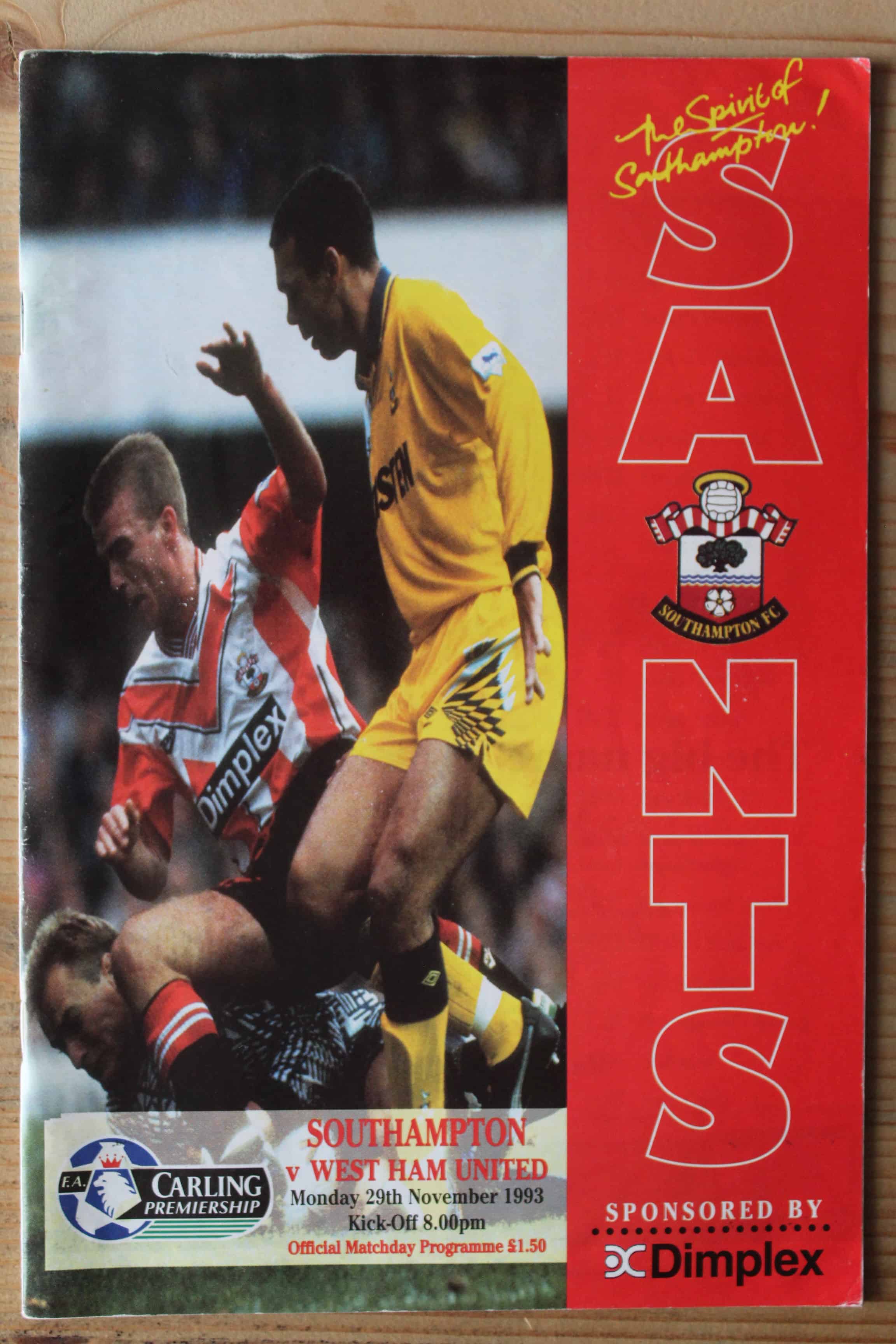 Southampton FC v West Ham United FC