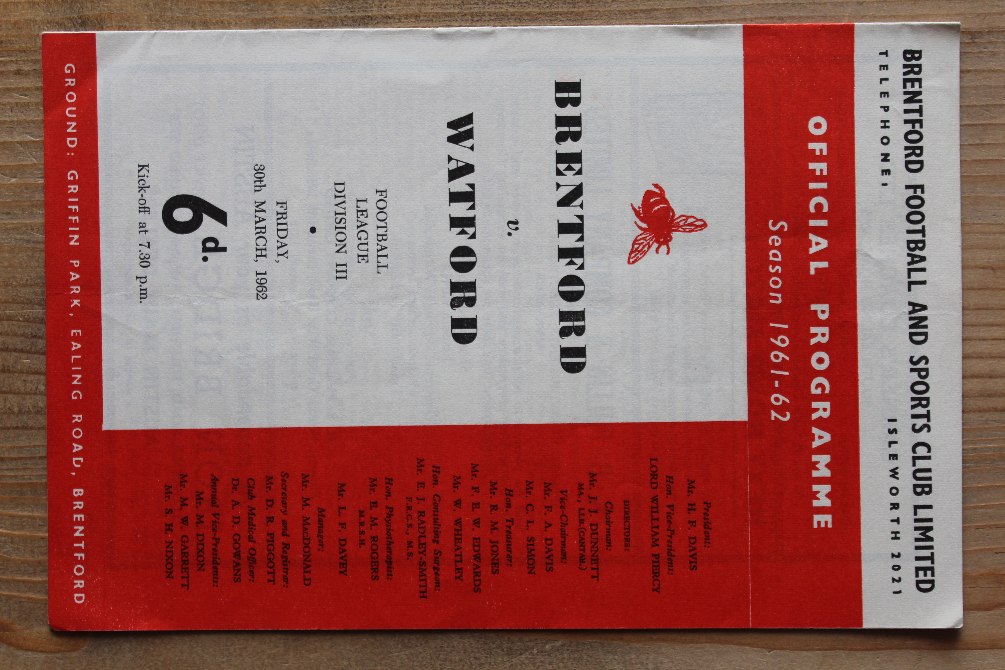 Brentford FC v Watford FC