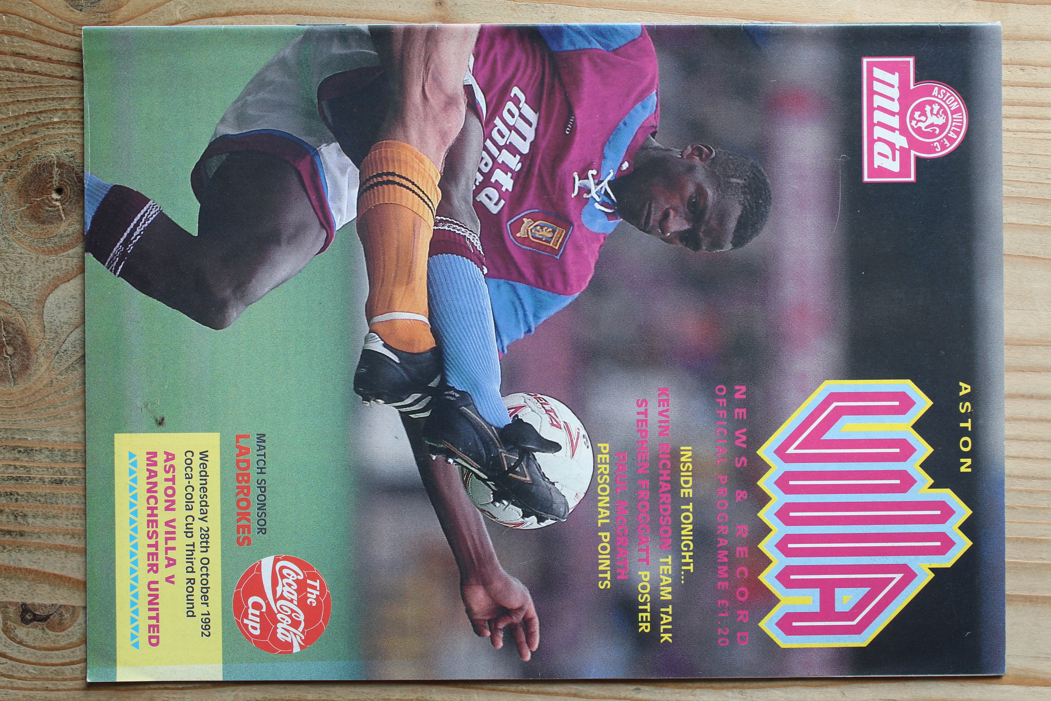 Aston Villa FC v Manchester United FC