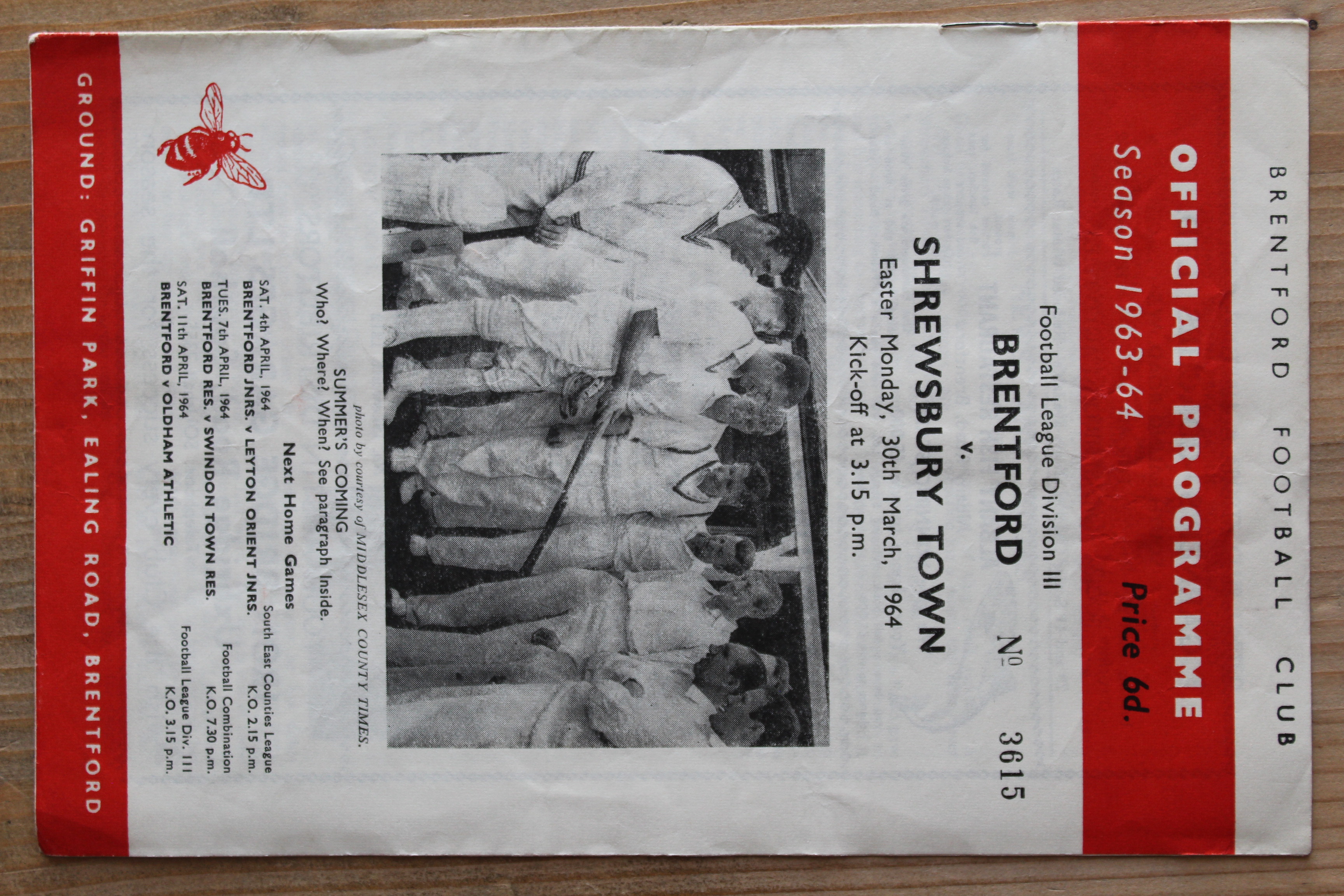 Brentford FC v Shrewsbury Town FC