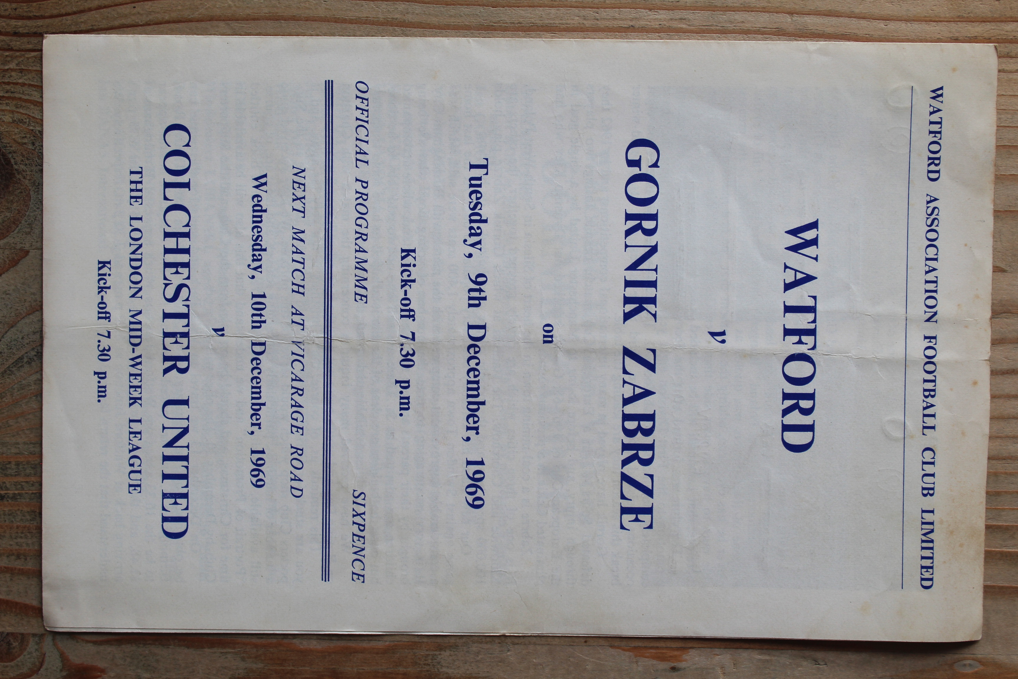 Watford FC v Gornik Zabrze