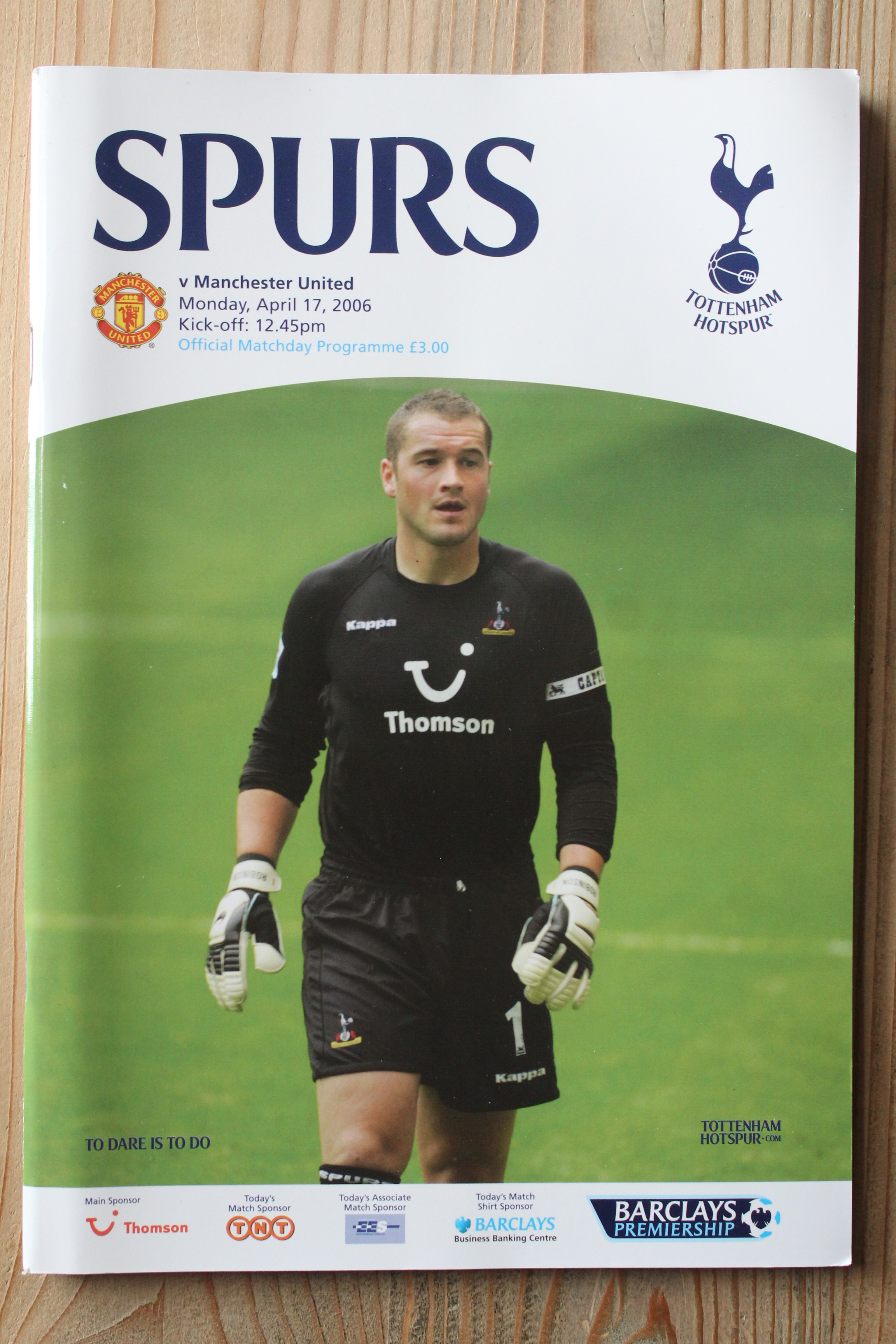 Tottenham Hotspur FC v Manchester United FC