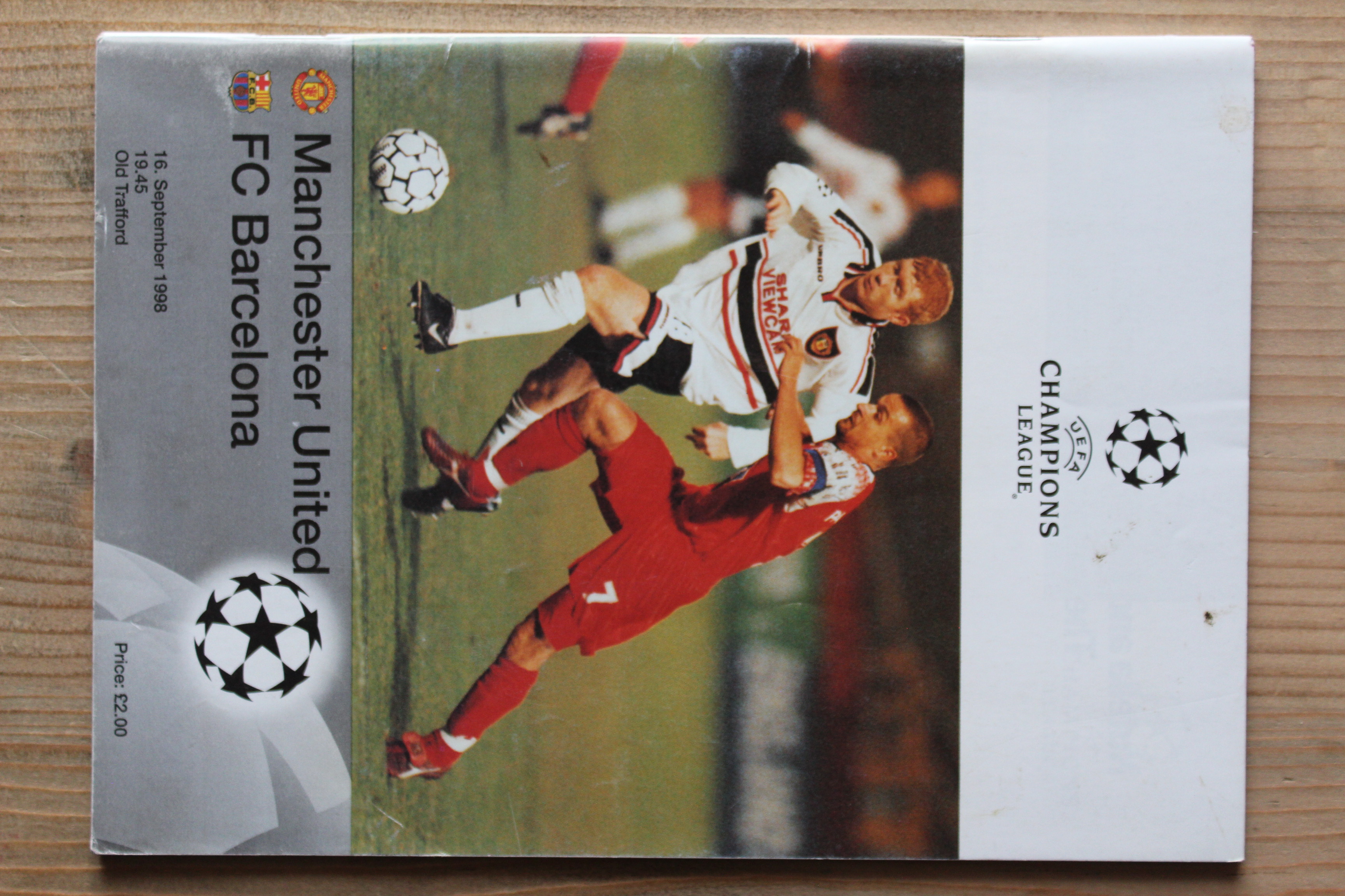 Manchester United FC v Barcelona