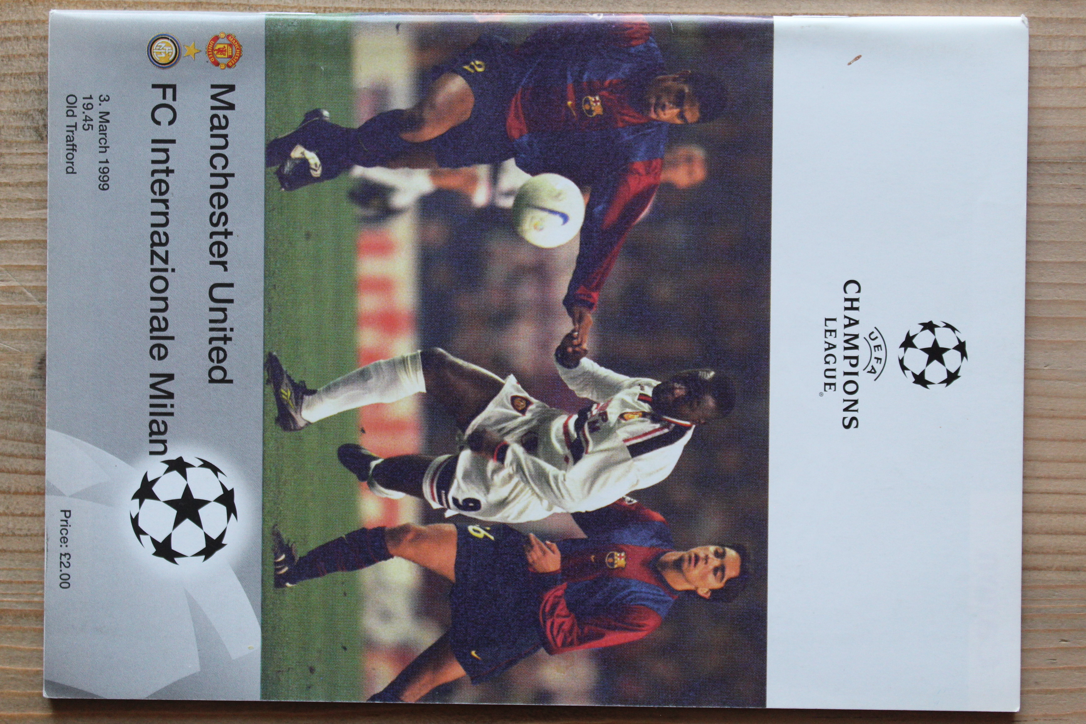 Manchester United FC v Internazionale/Inter Milan
