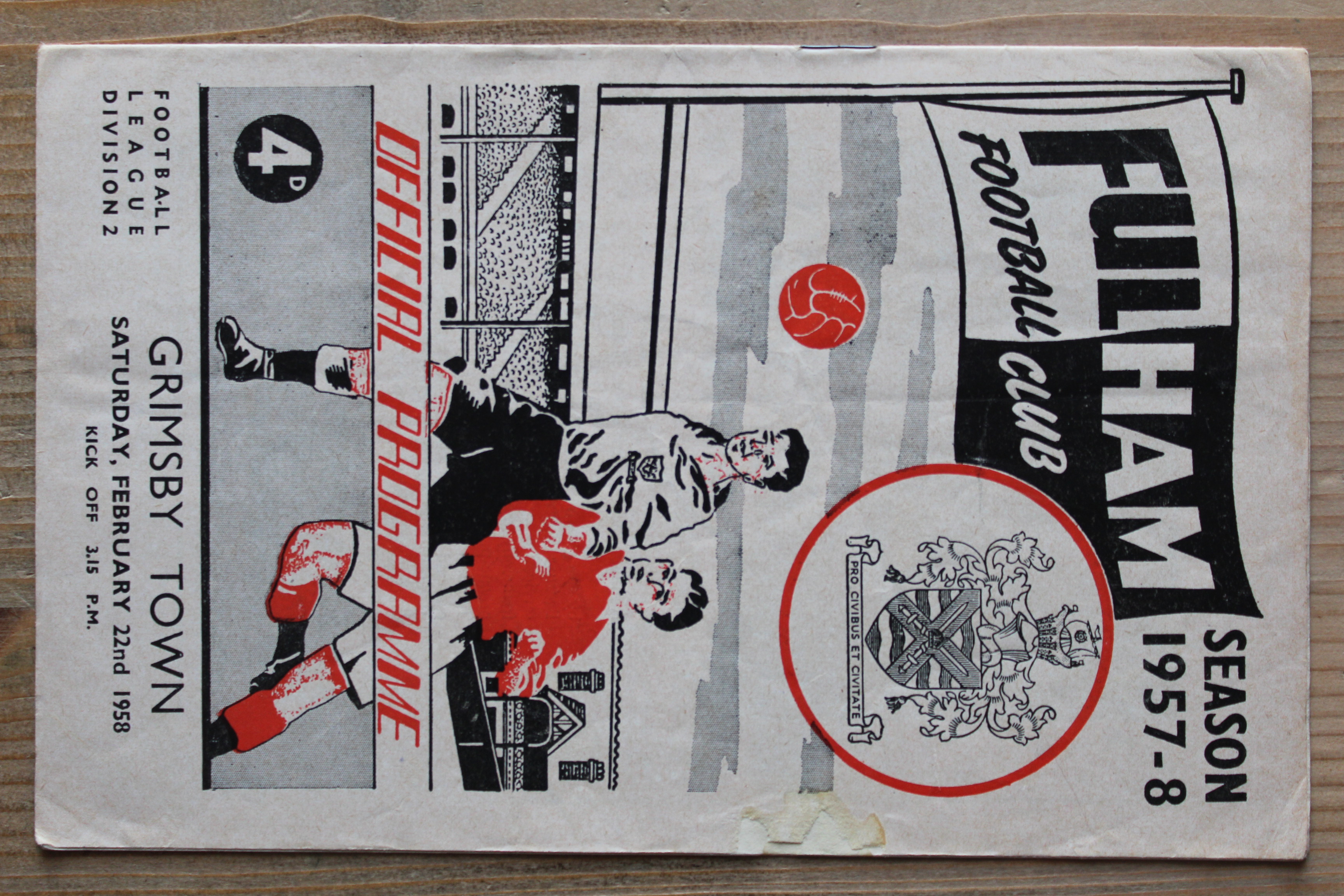 Fulham FC v Grimsby Town FC
