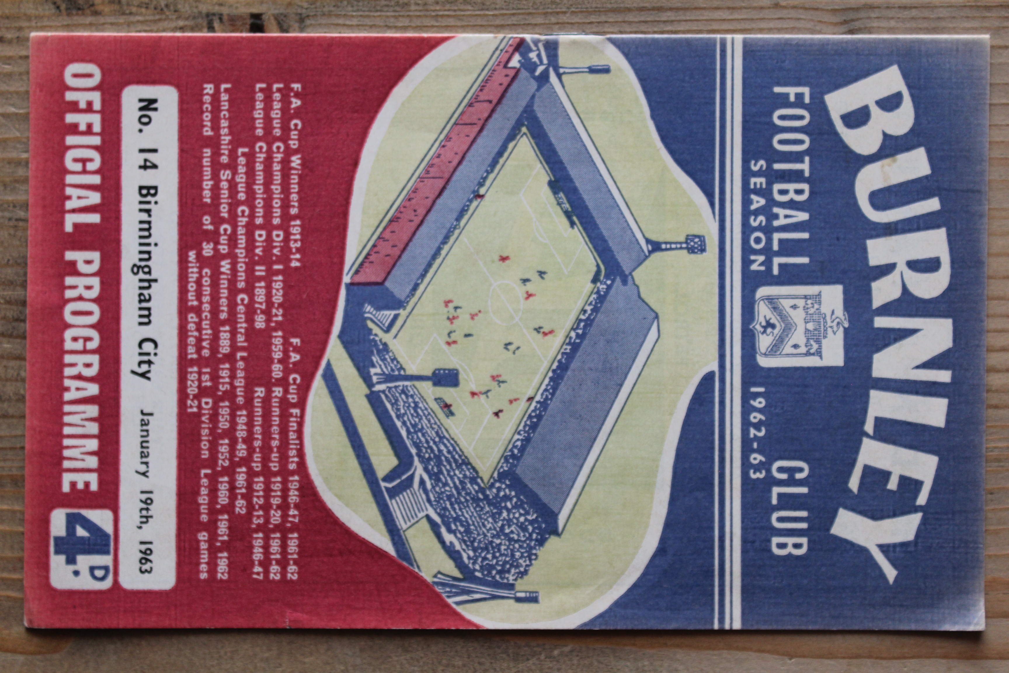 Burnley FC v Birmingham City FC