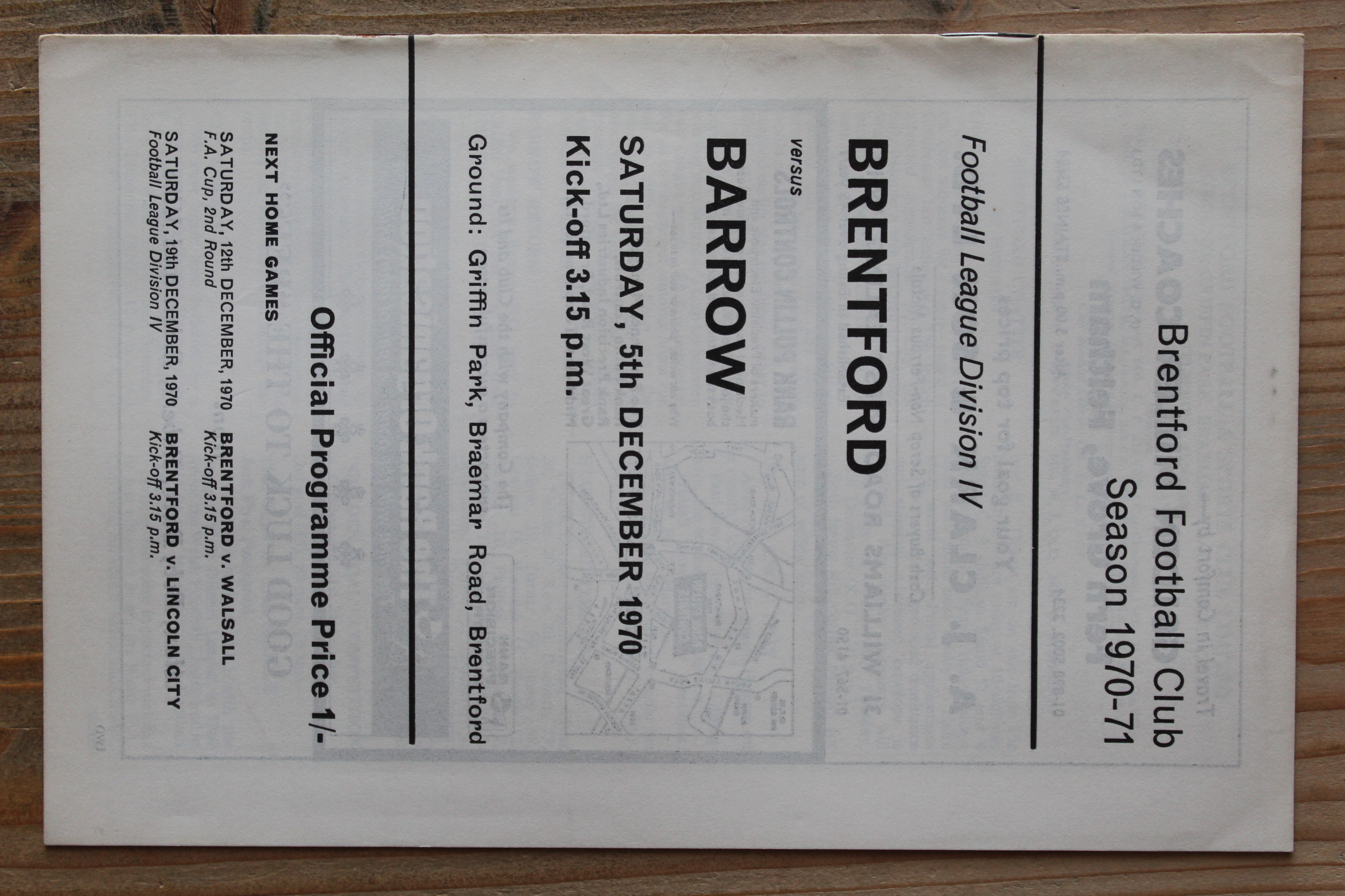 Brentford FC v Barrow