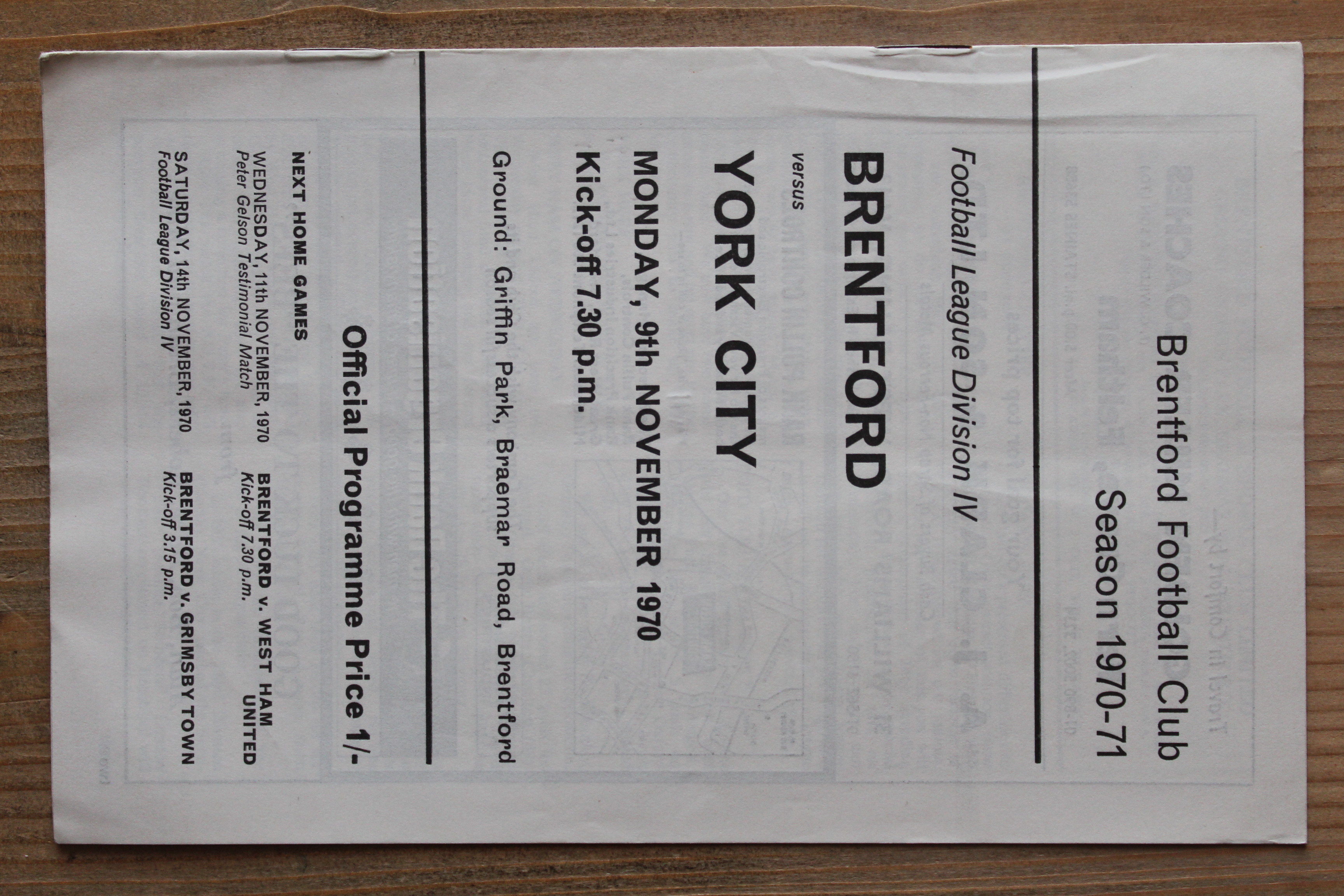 Brentford FC v York City FC