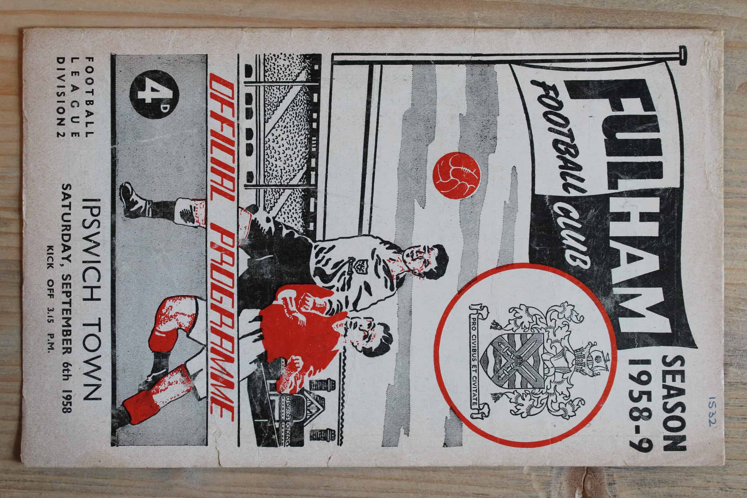 Fulham Football Programmes for Sale Match Day Programmes