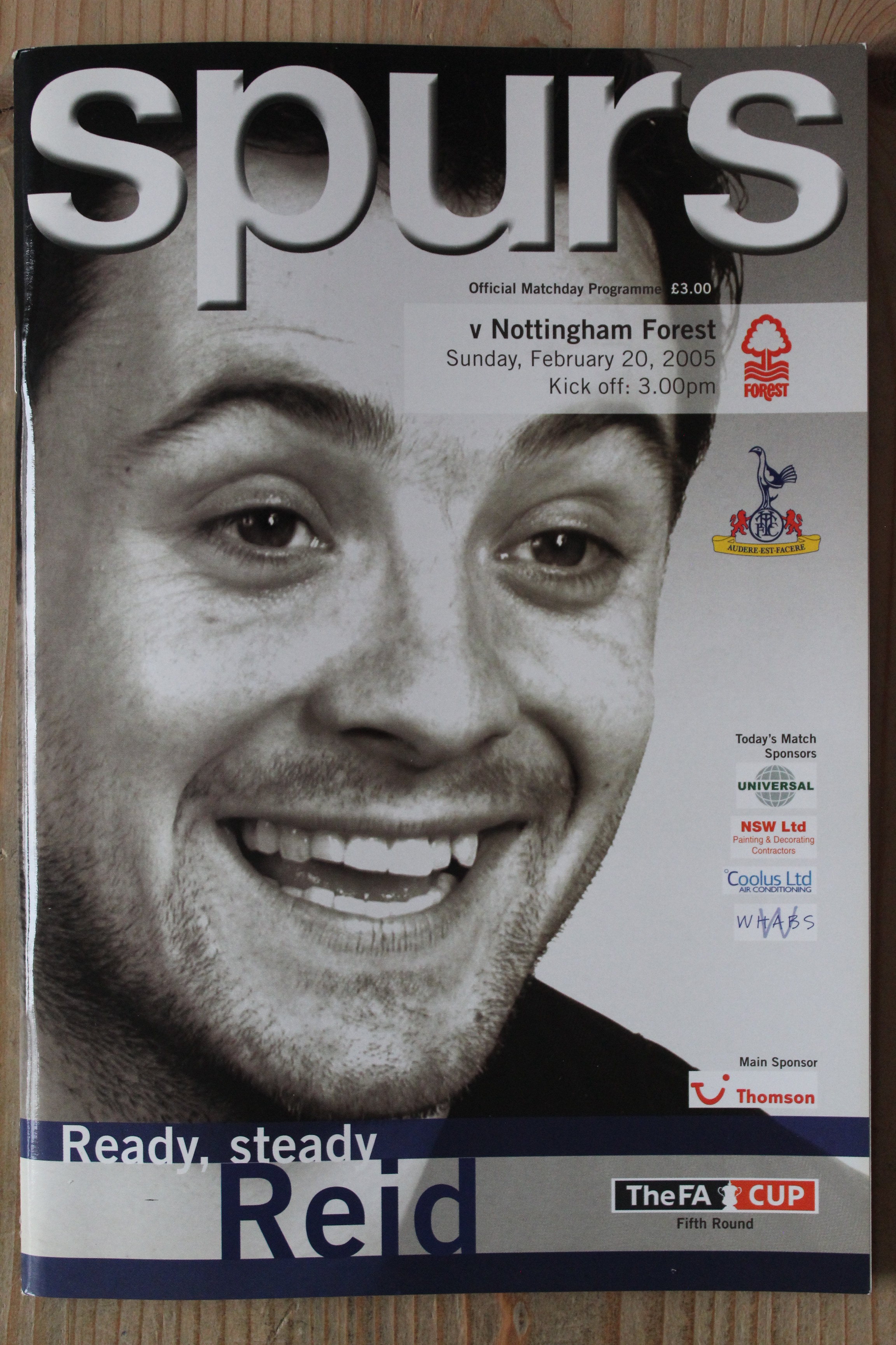 Tottenham Hotspur FC v Nottingham Forest FC