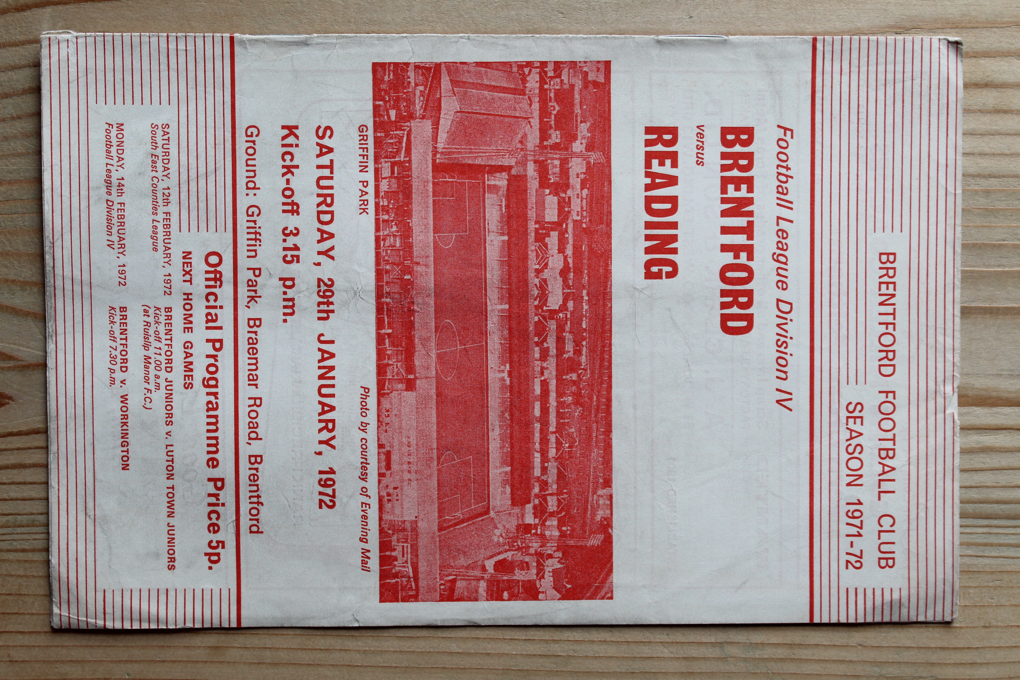 Brentford FC v Reading FC