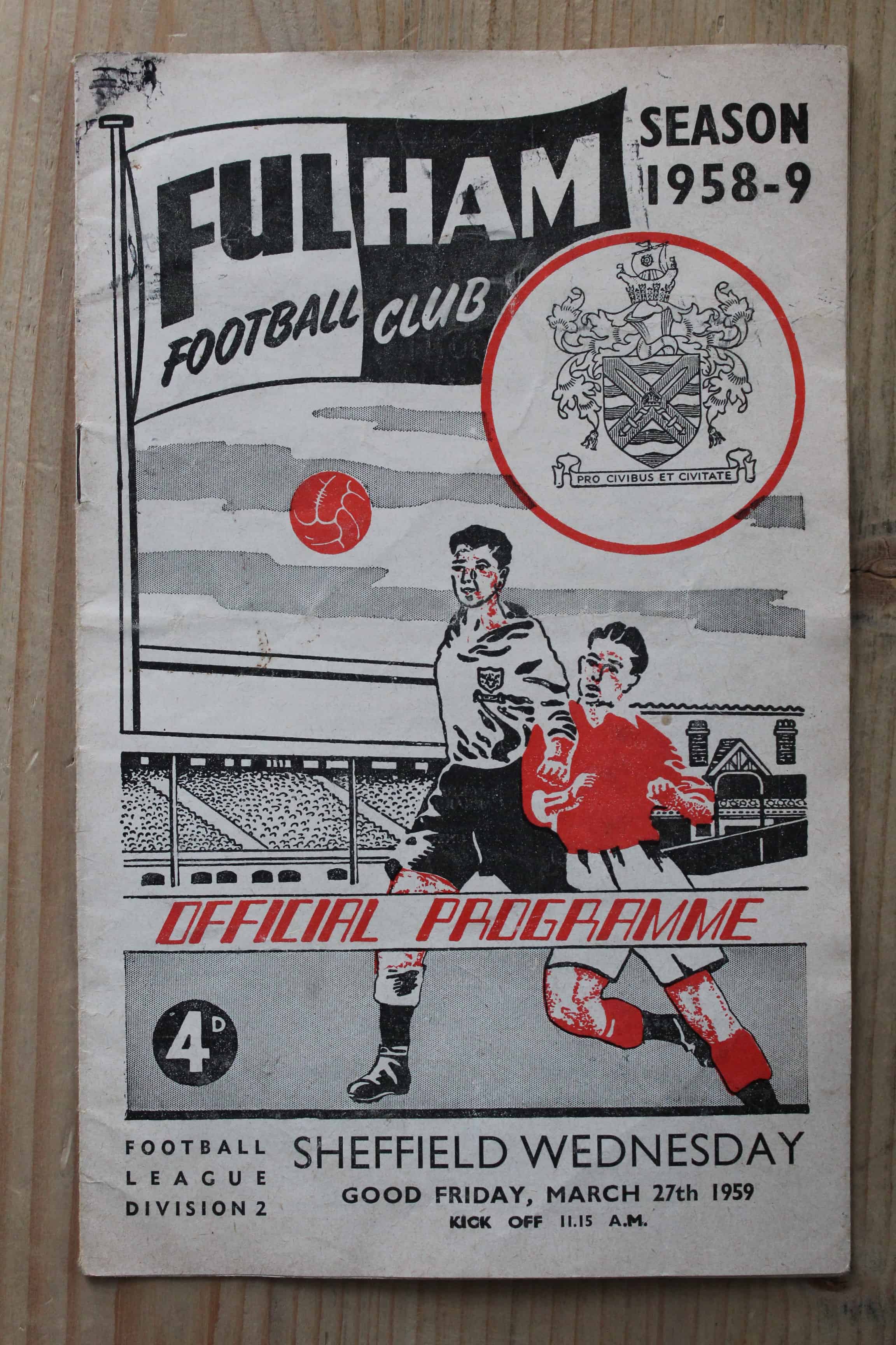 Fulham FC v Sheffield Wednesday FC 