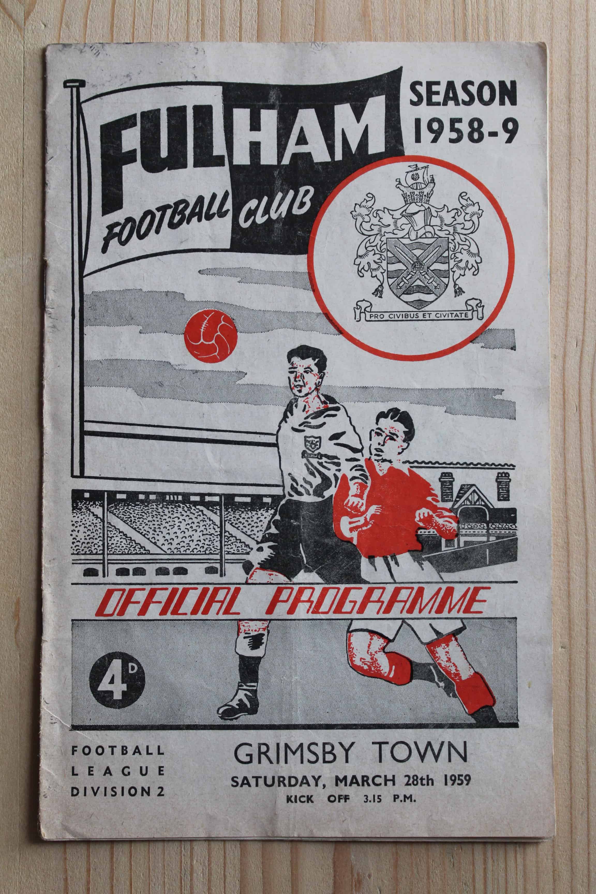 Fulham FC v Grimsby Town FC