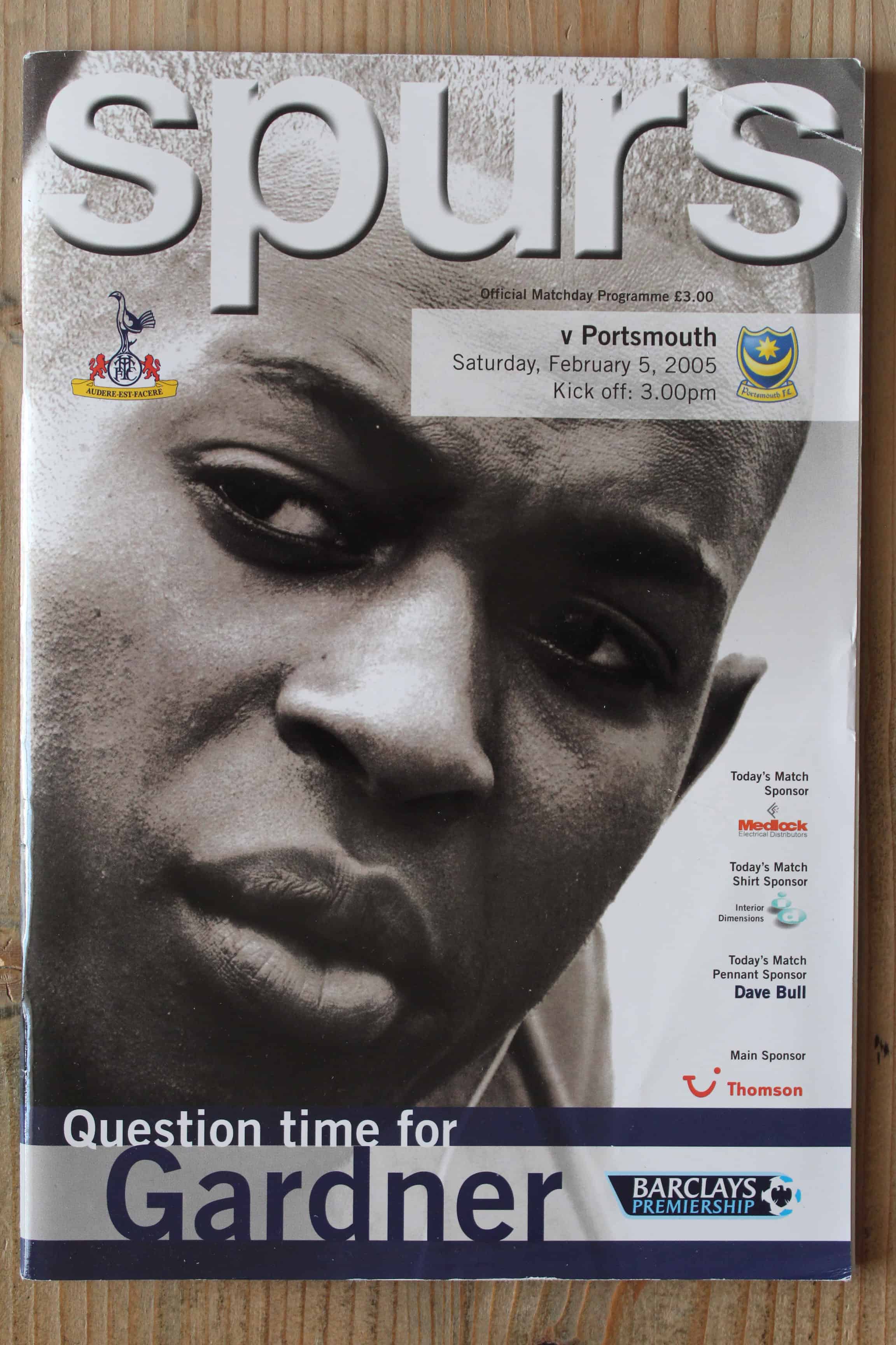 Tottenham Hotspur FC v Portsmouth FC