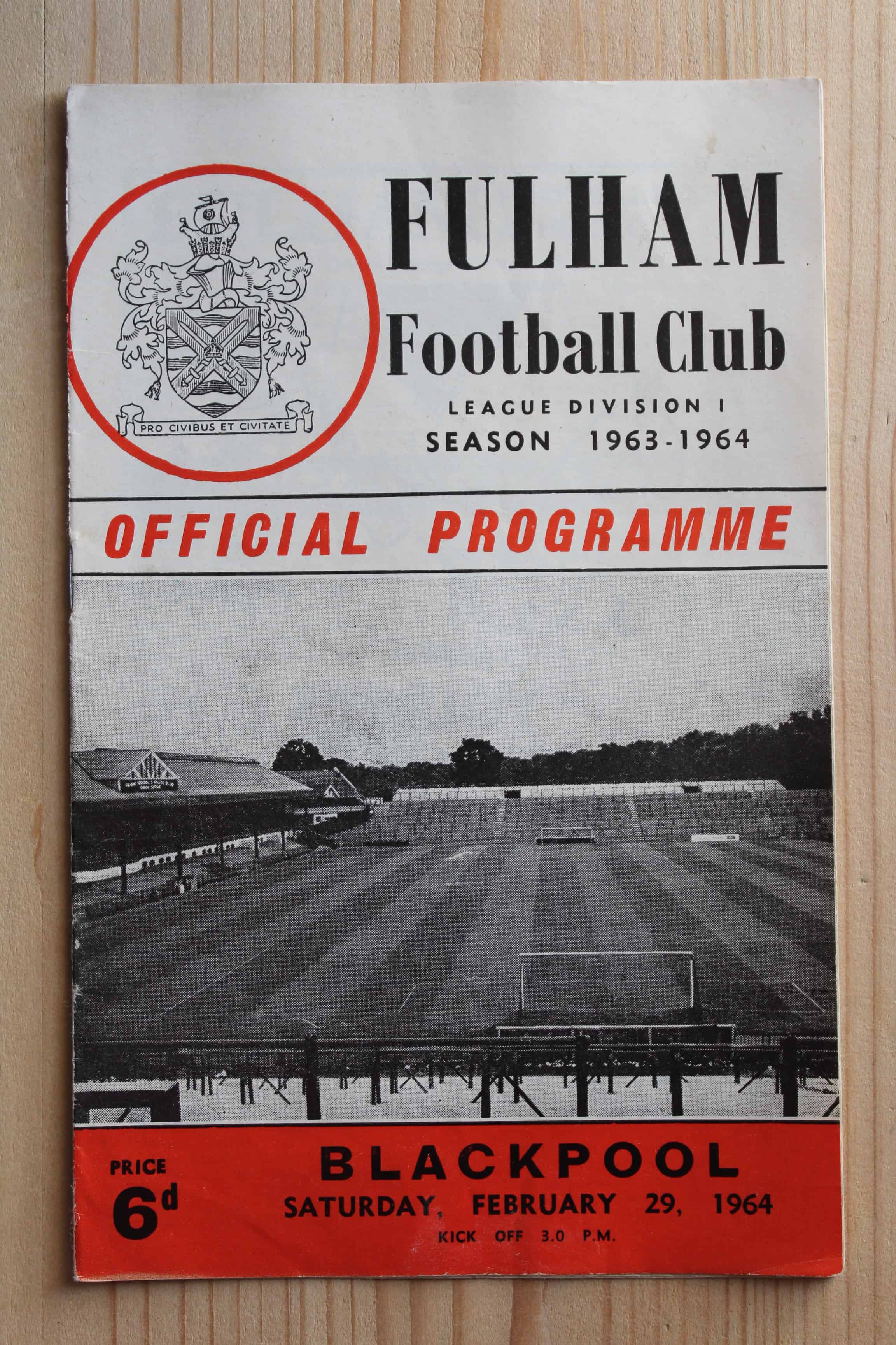 Fulham FC v Blackpool FC