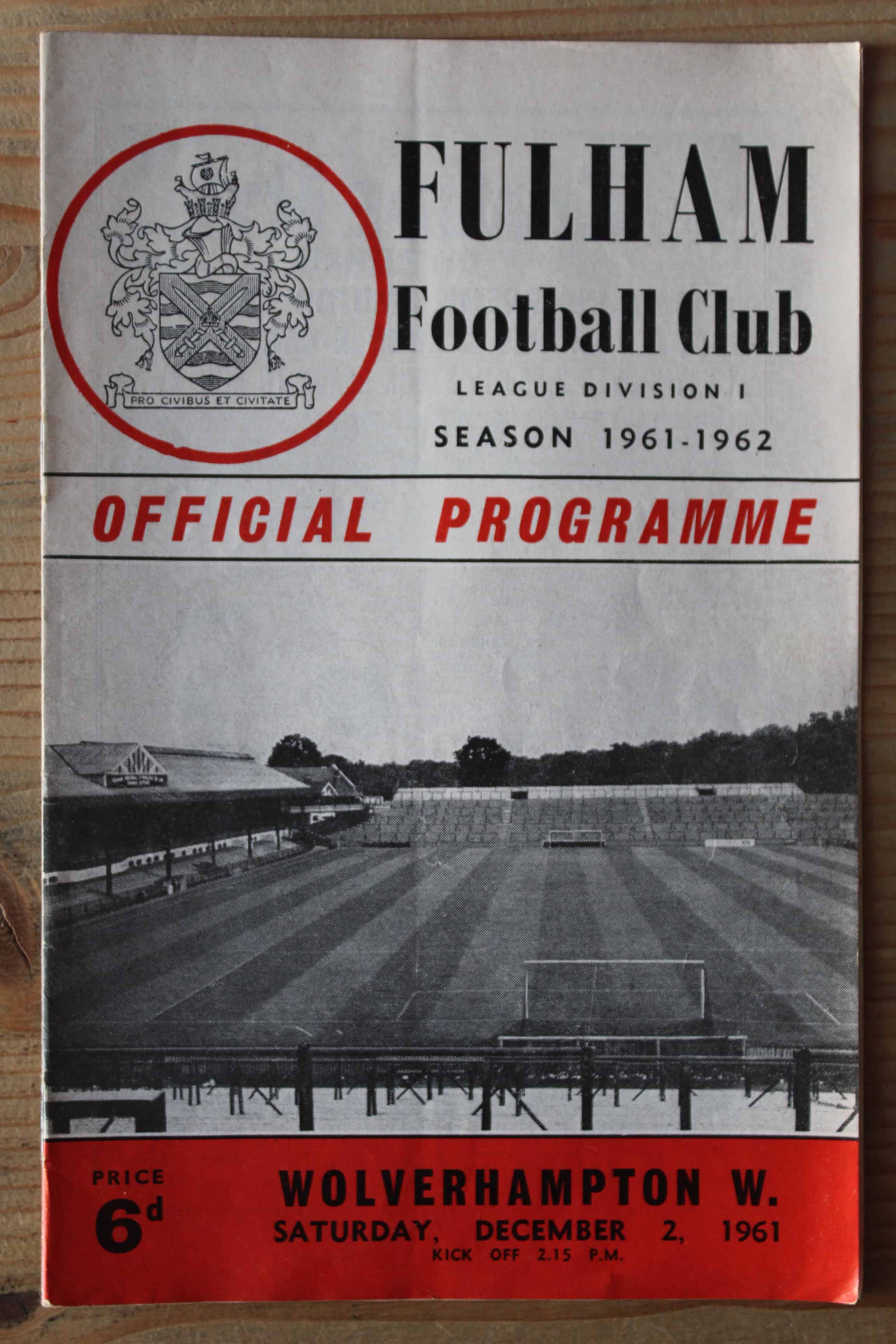 Fulham FC v Wolverhampton Wanderers FC
