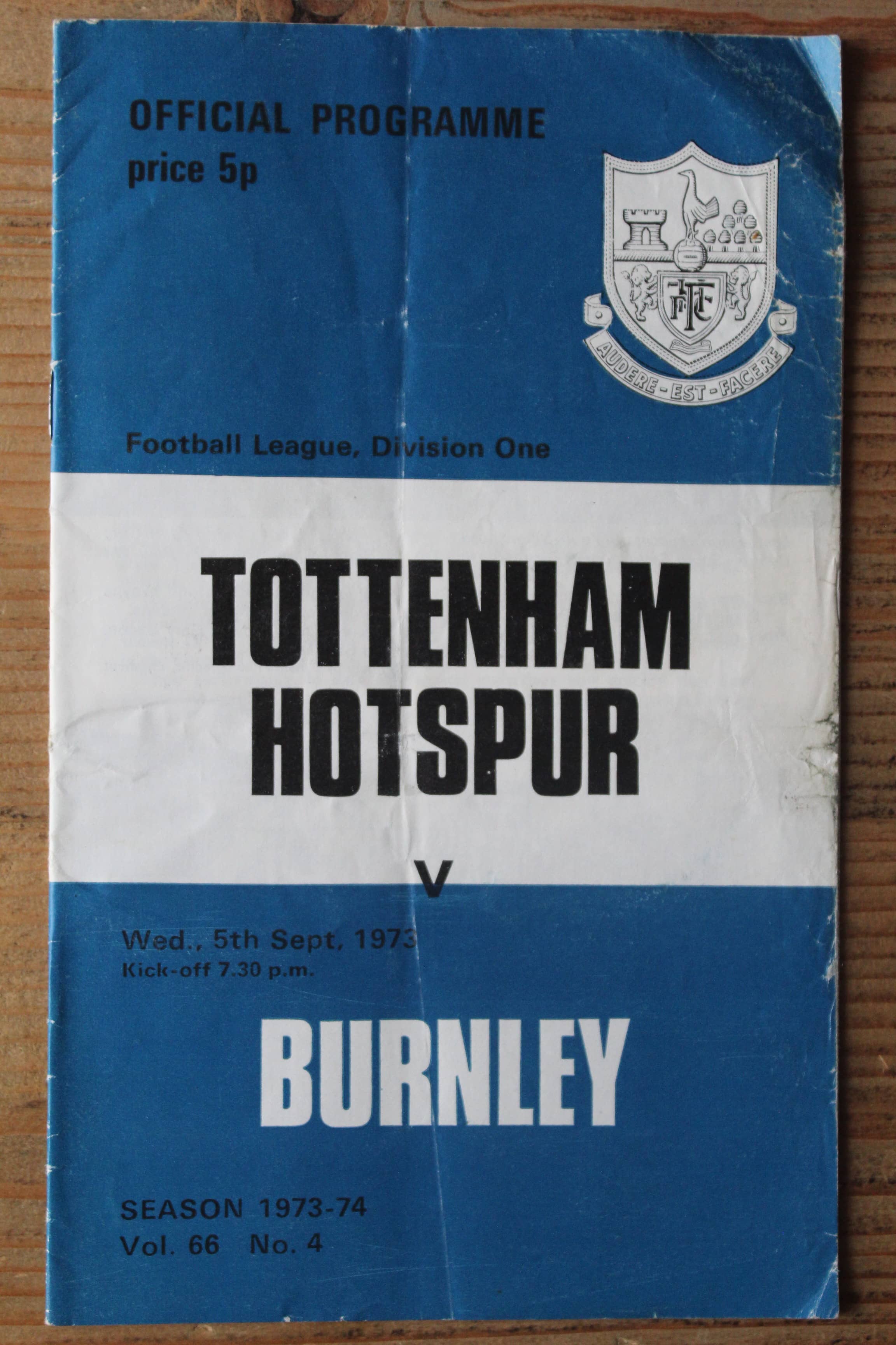 Tottenham Hotspur FC v Burnley FC