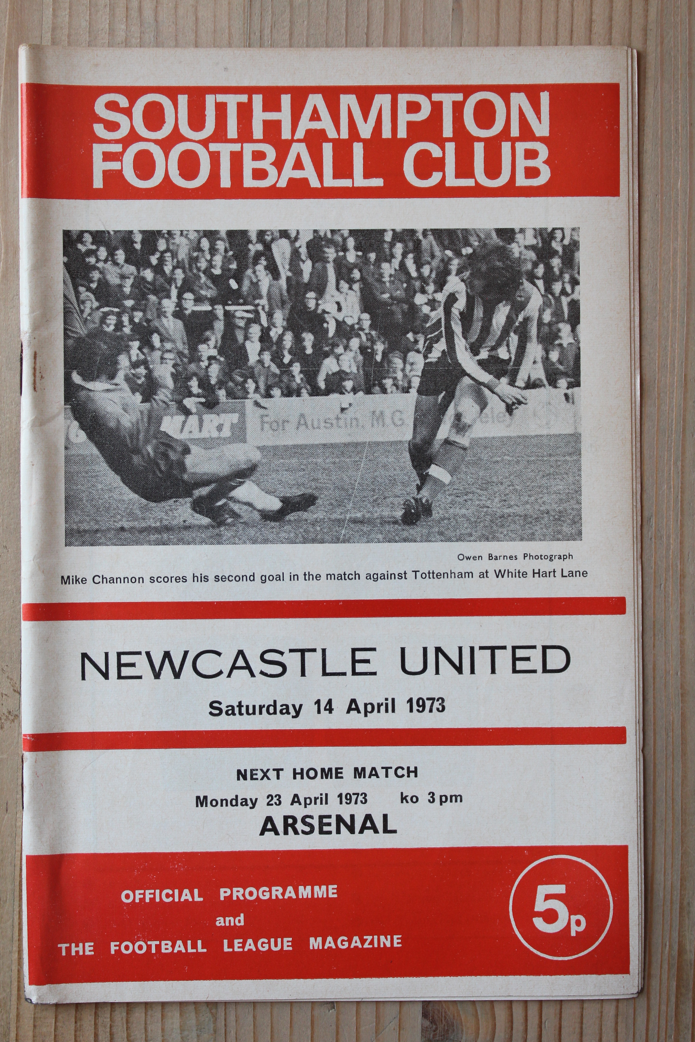 Southampton FC v Newcastle United FC