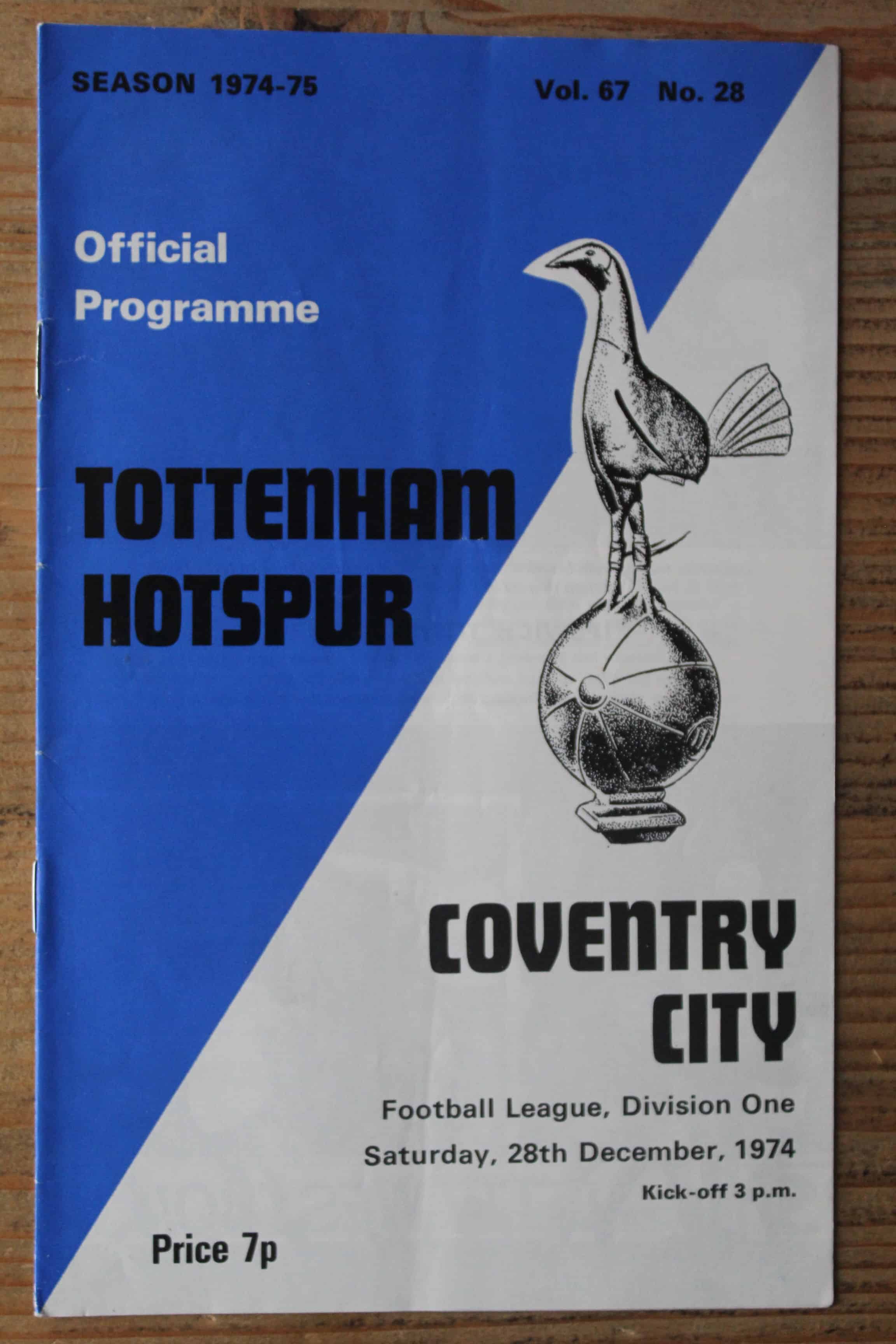 Tottenham Hotspur FC v Coventry City FC