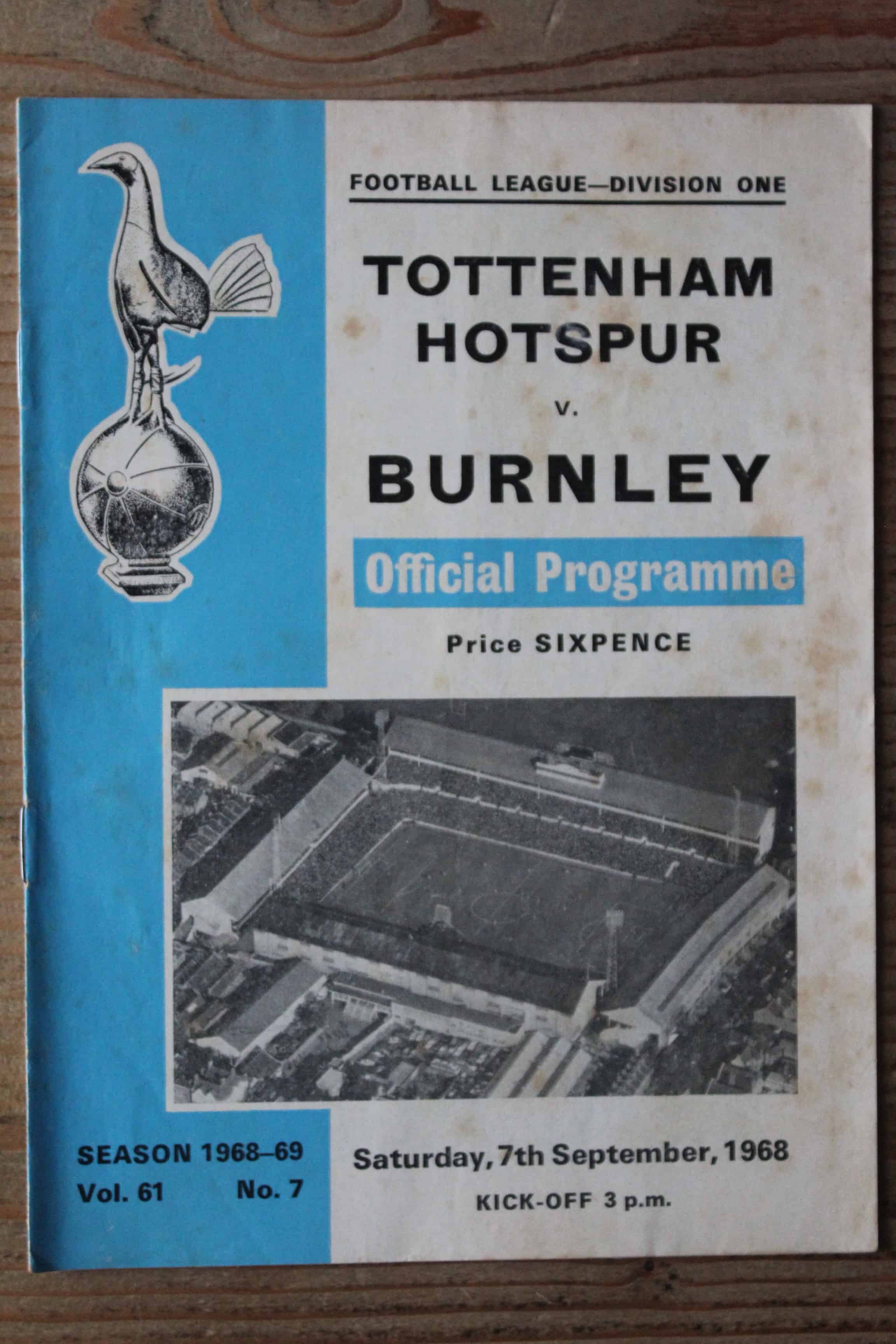Tottenham Hotspur FC v Burnley FC