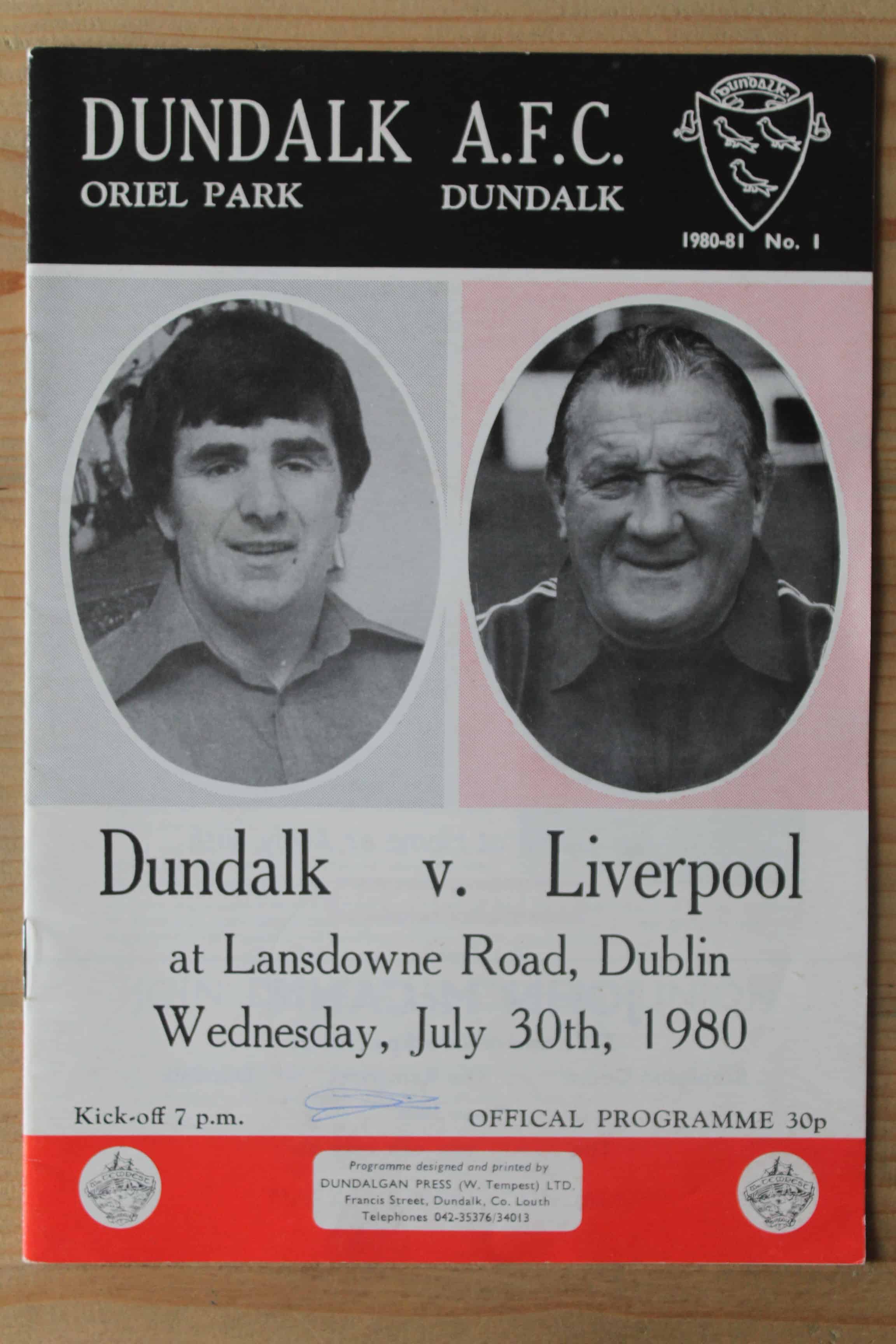 Dundalk FC v Liverpool FC