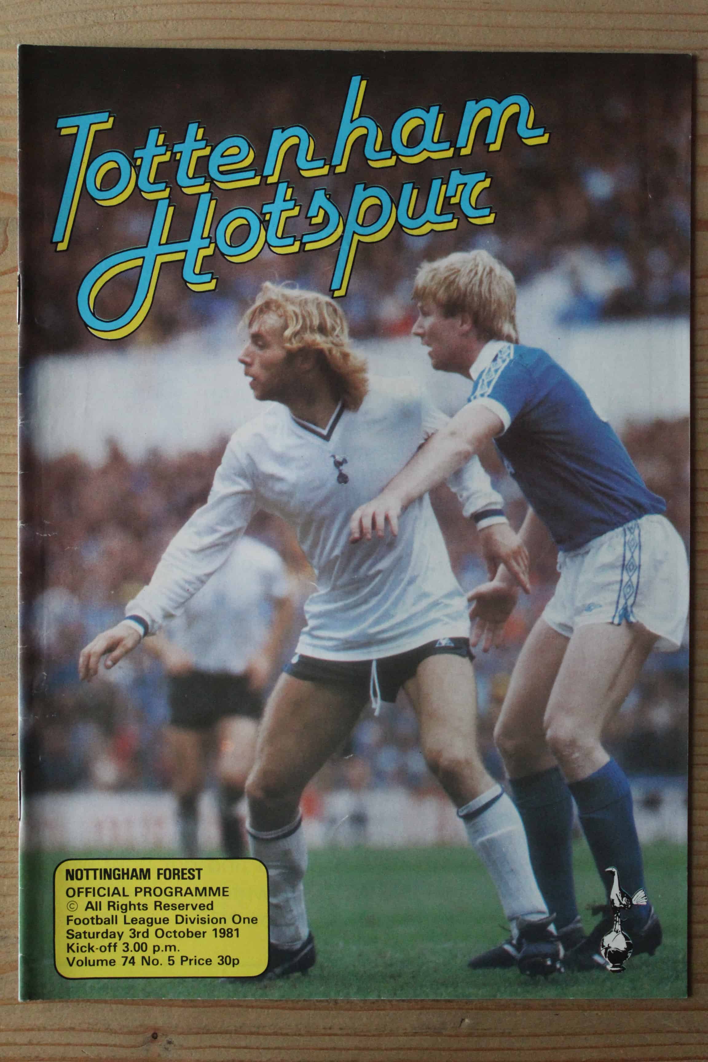 Tottenham Hotspur FC v Nottingham Forest FC