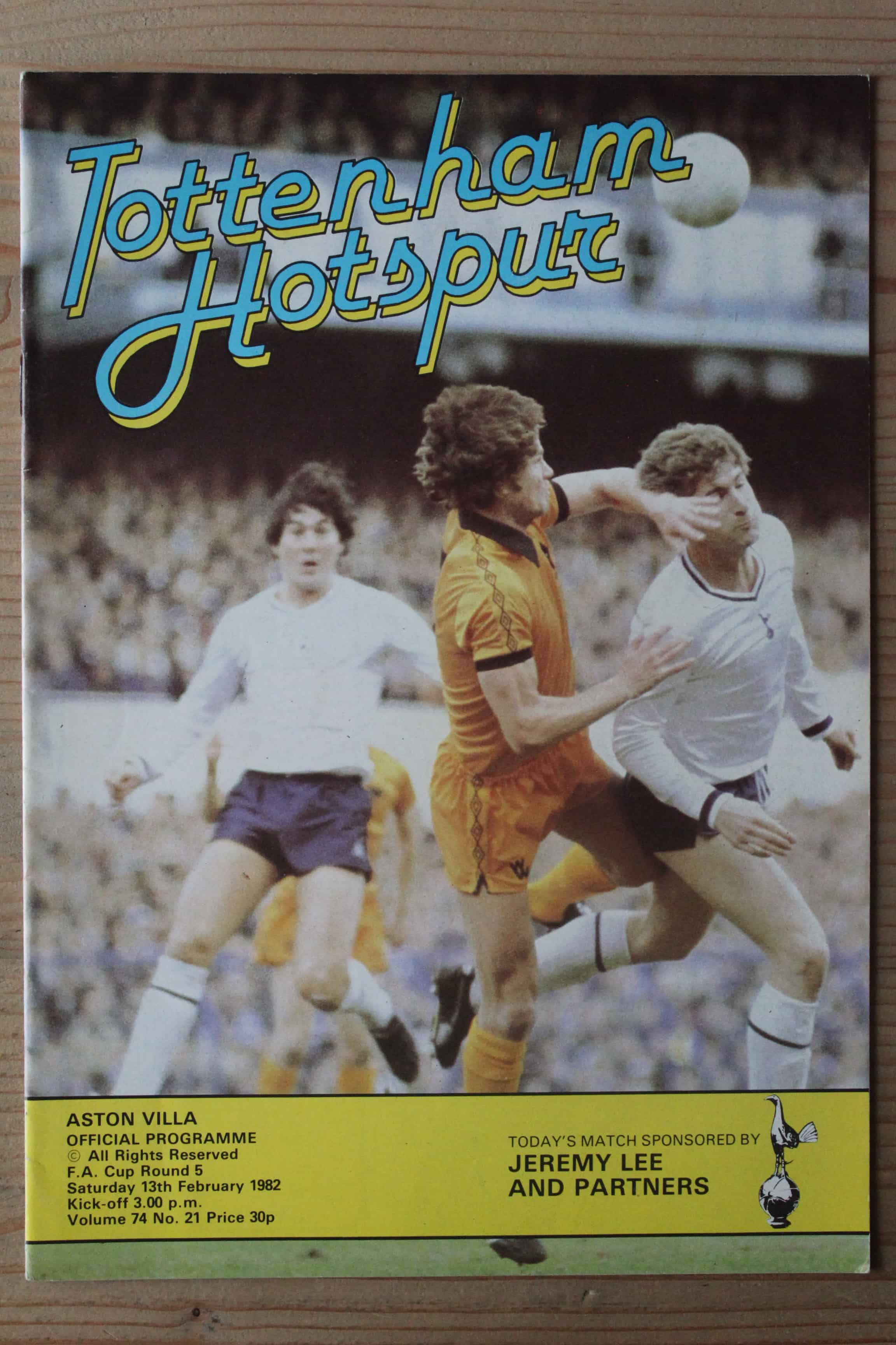 Tottenham Hotspur FC v Aston Villa FC
