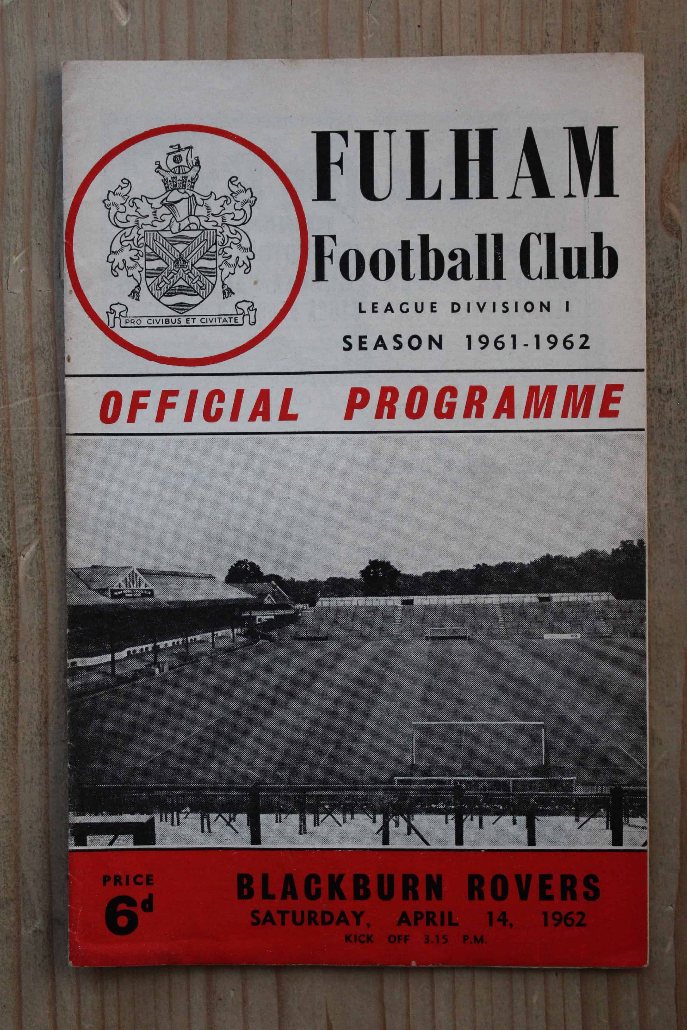 Fulham FC v Blackburn Rovers FC