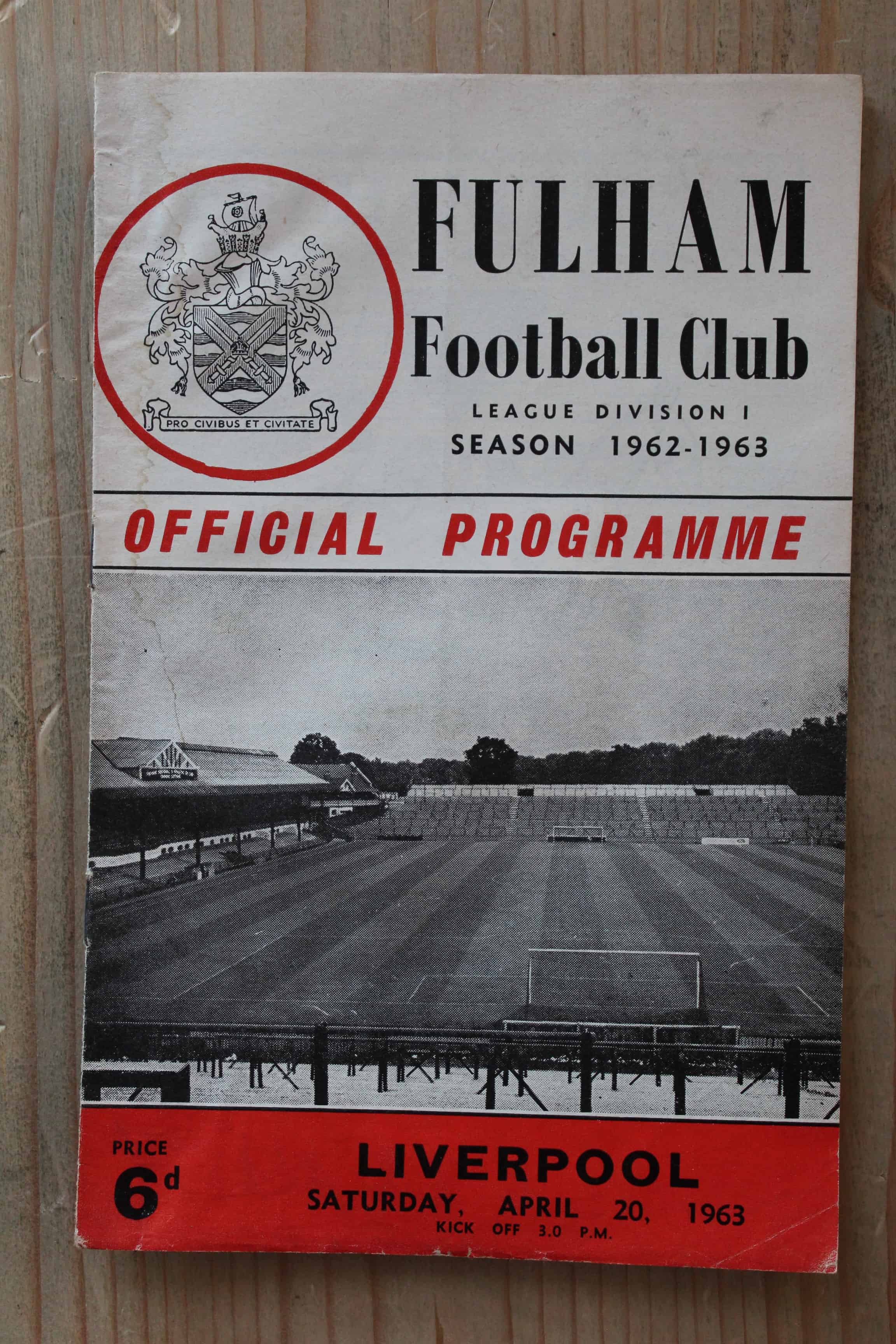 Fulham FC v Liverpool FC
