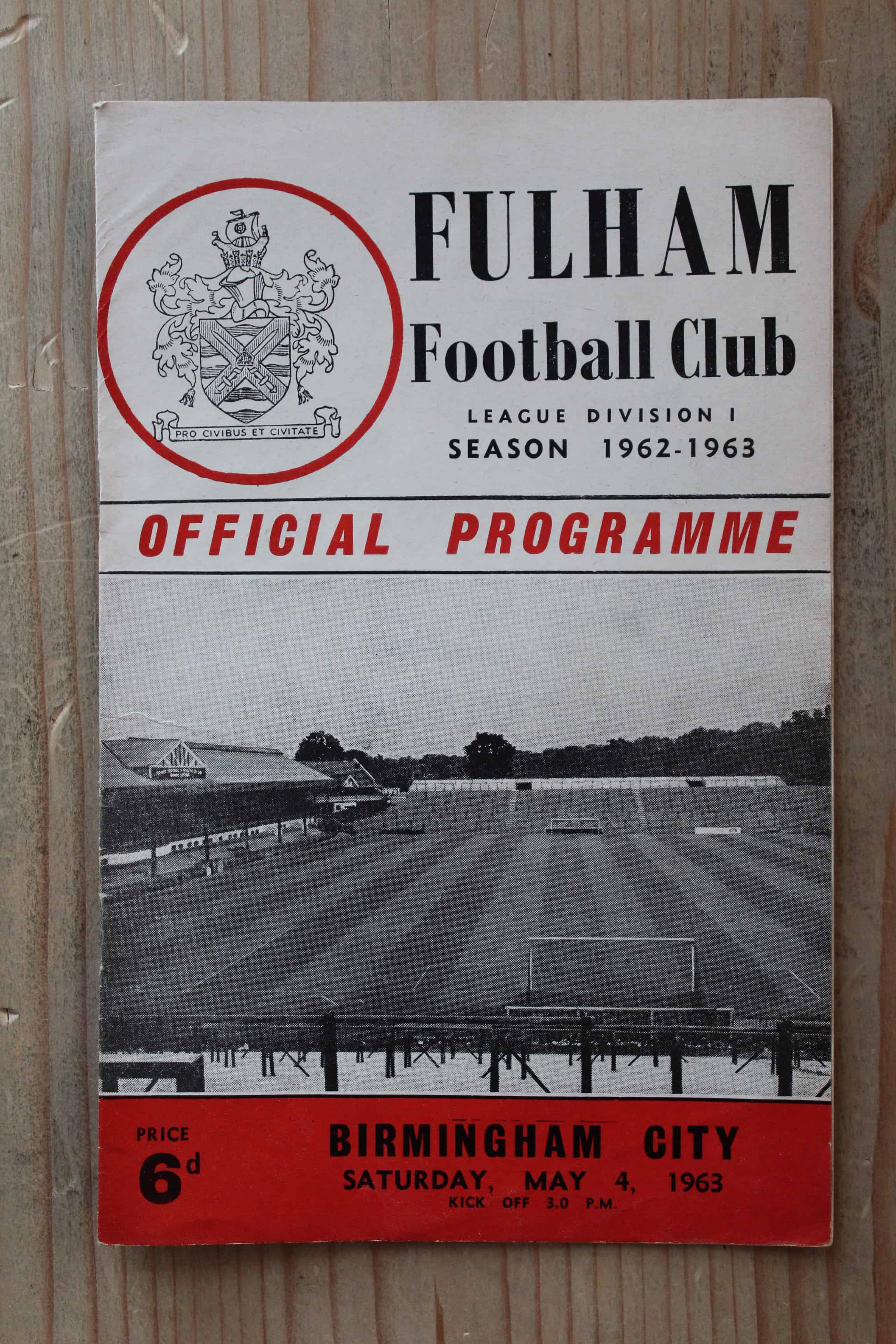 Fulham FC v Birmingham City FC