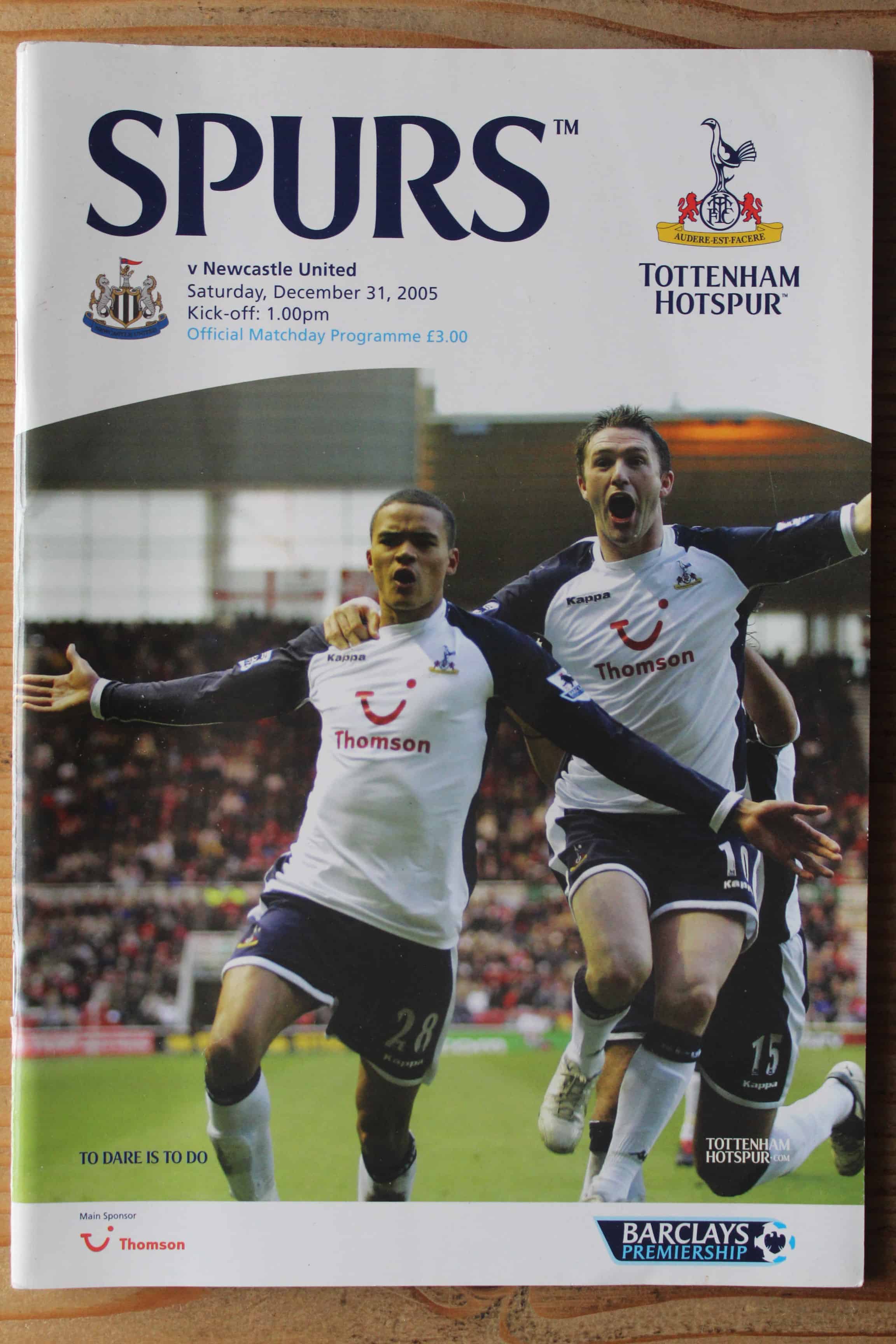 Tottenham Hotspur FC v Newcastle United FC