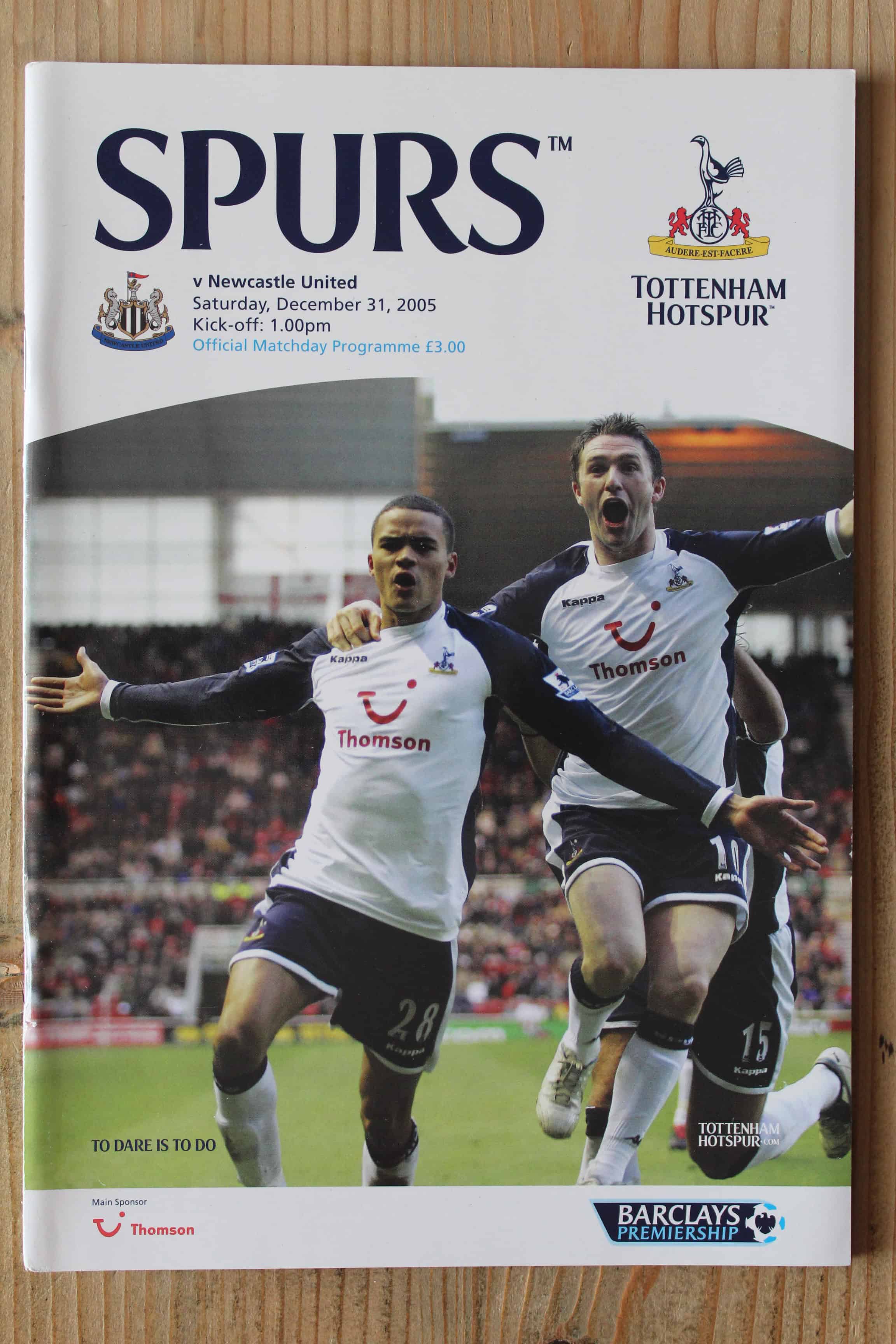 Tottenham Hotspur FC v Newcastle United FC