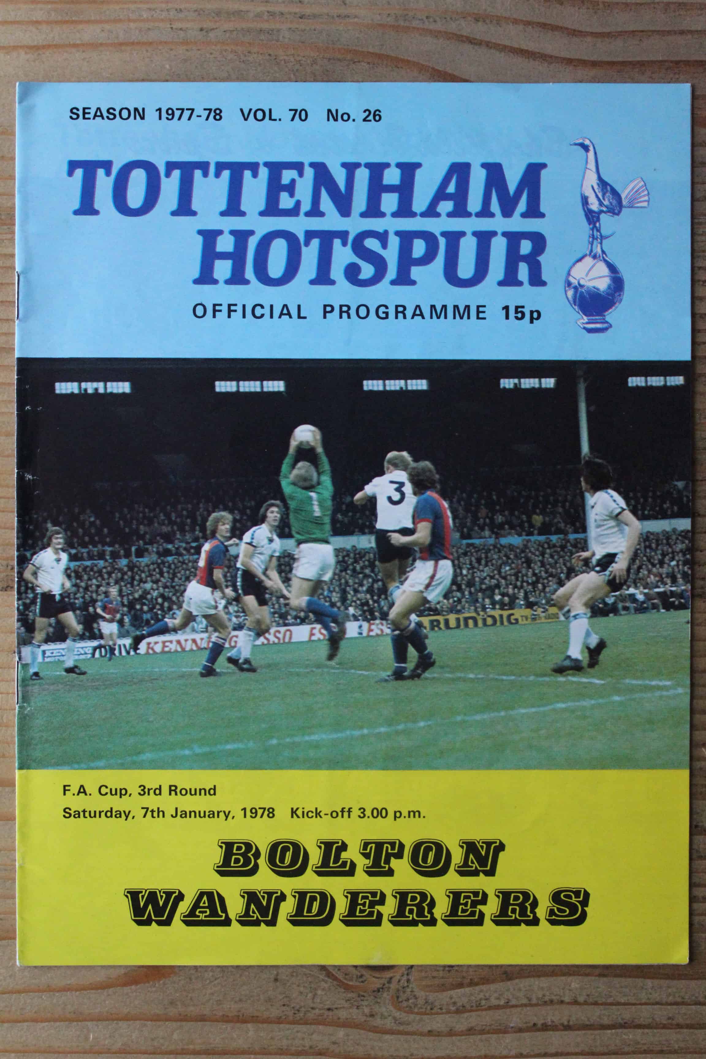 Tottenham Hotspur FC v Bolton Wanderers FC