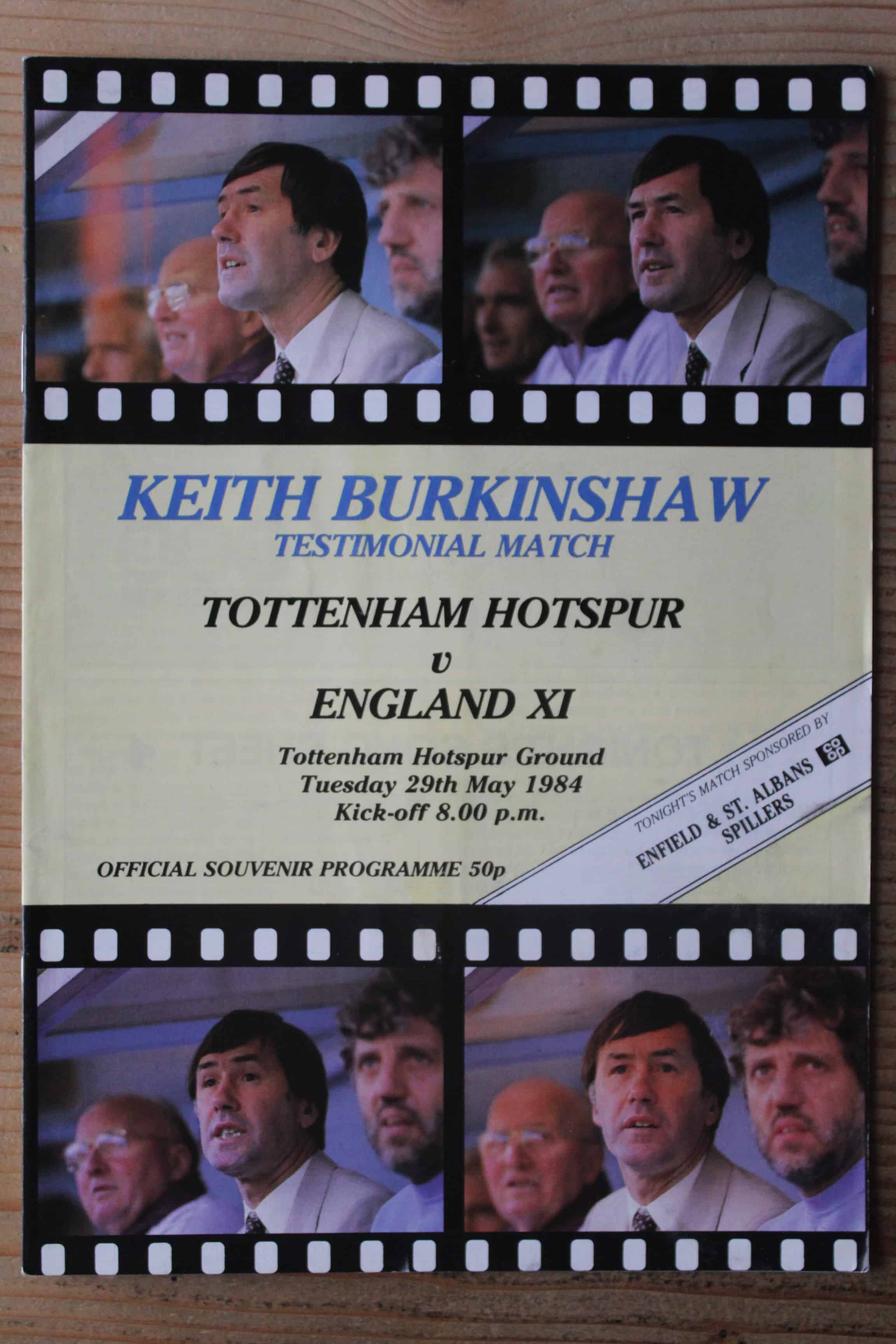 Tottenham Hotspur FC v England XI