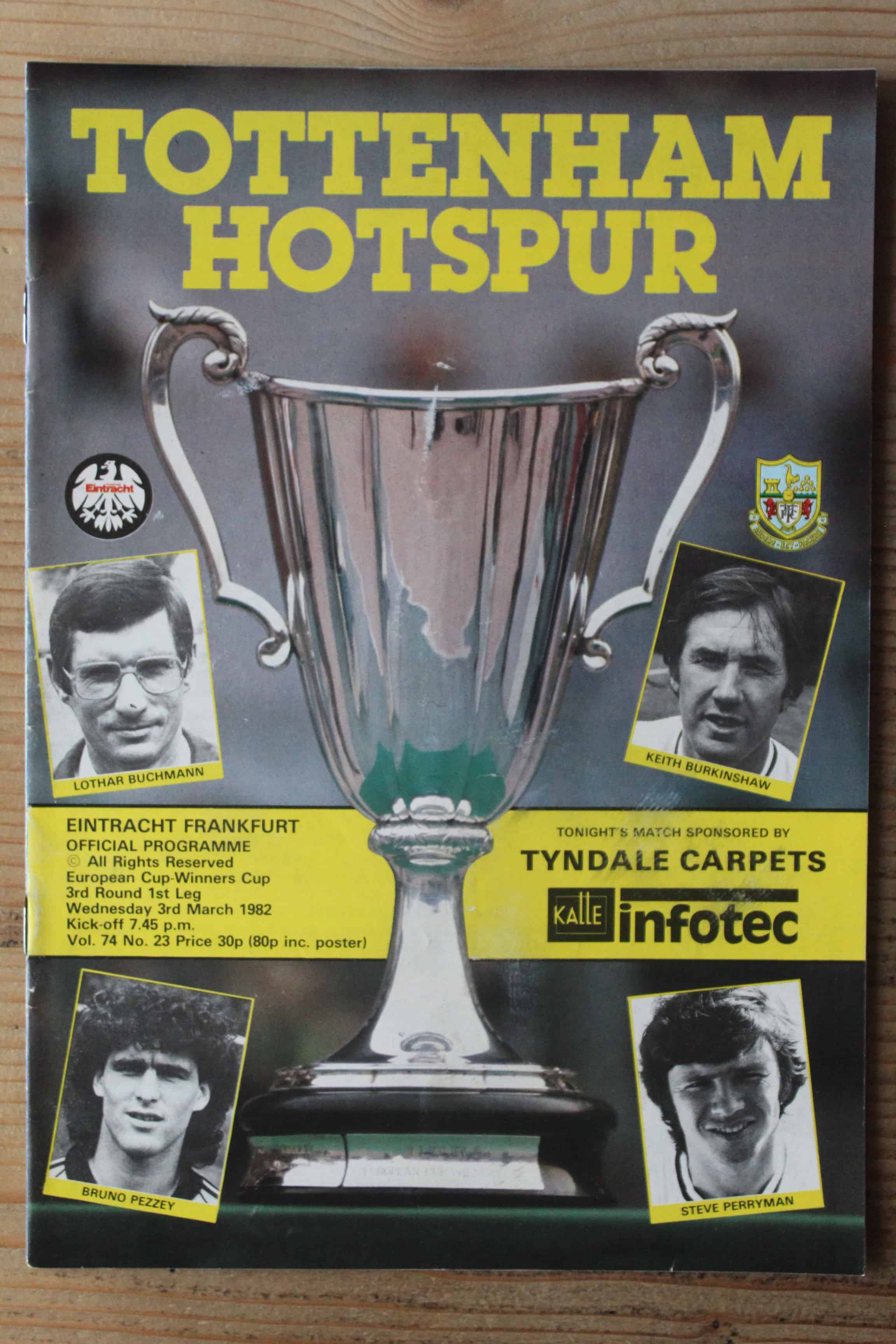 Tottenham Hotspur FC v Eintracht Frankfurt