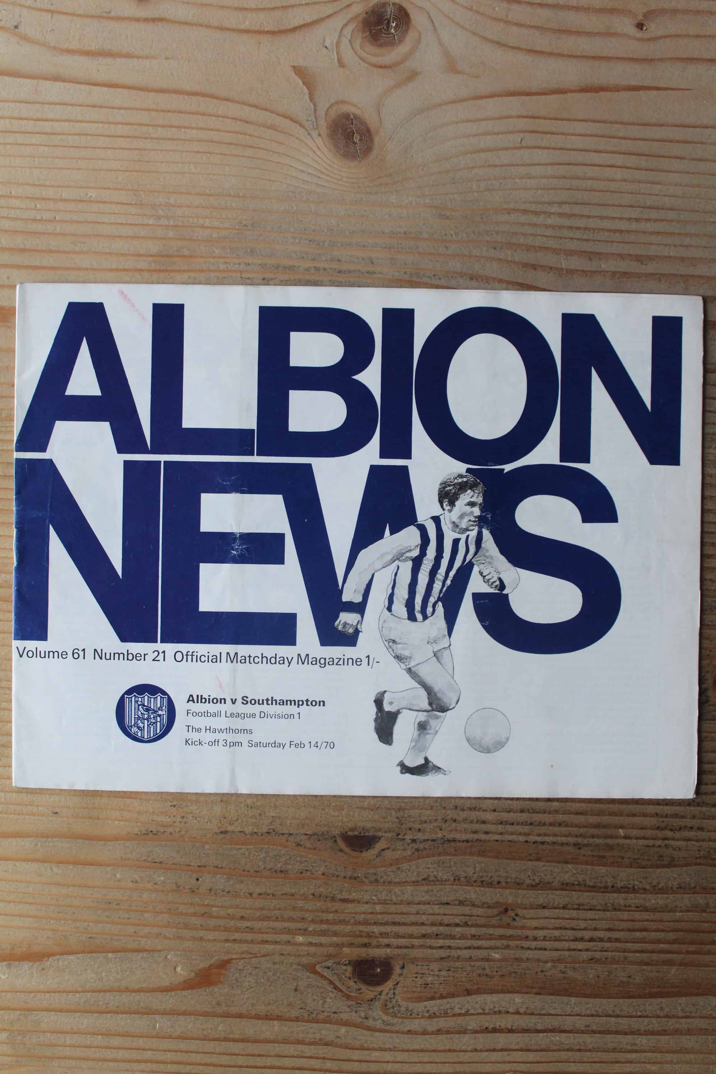 West Bromwich Albion FC  v Southampton FC