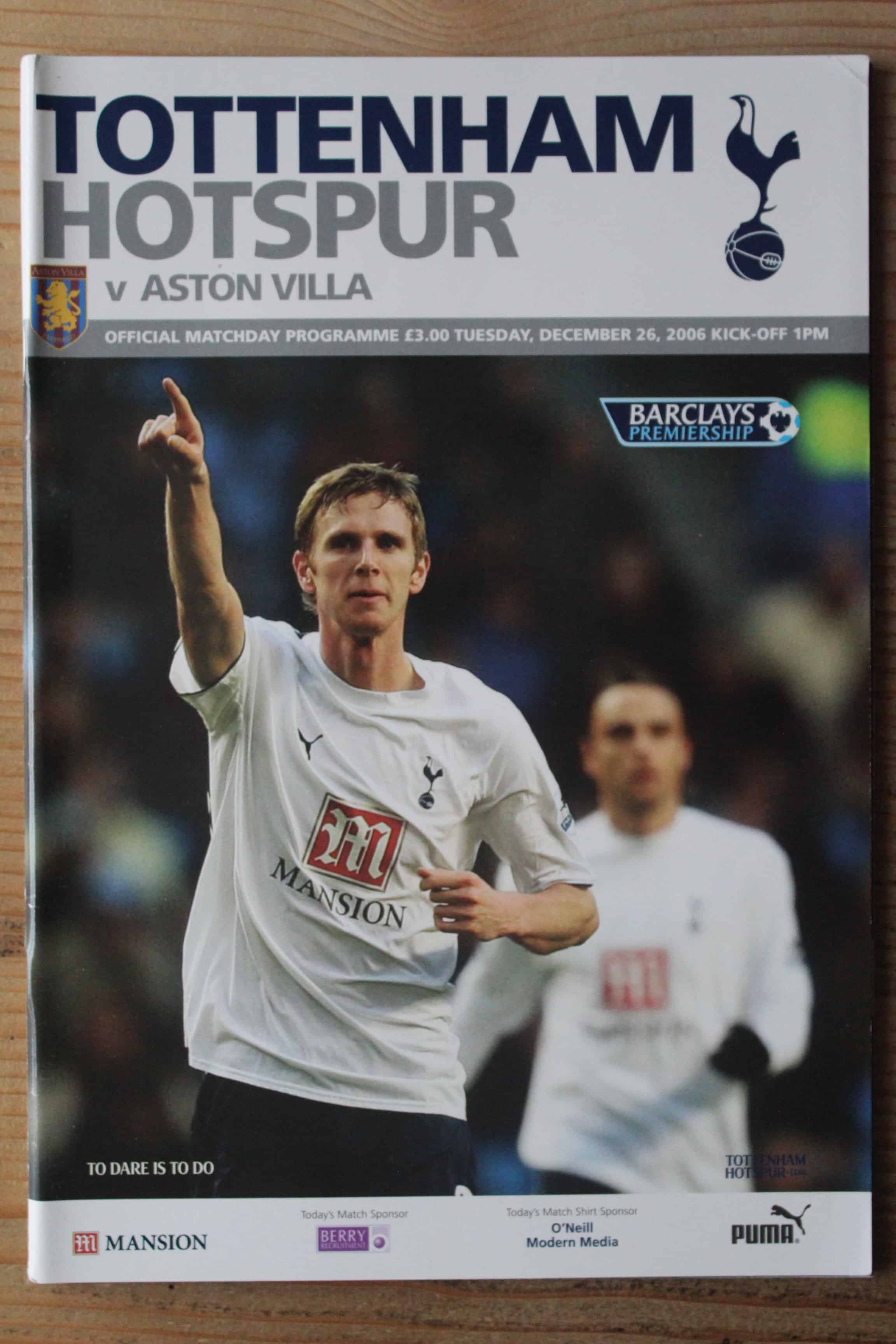 Tottenham Hotspur FC v Aston Villa FC