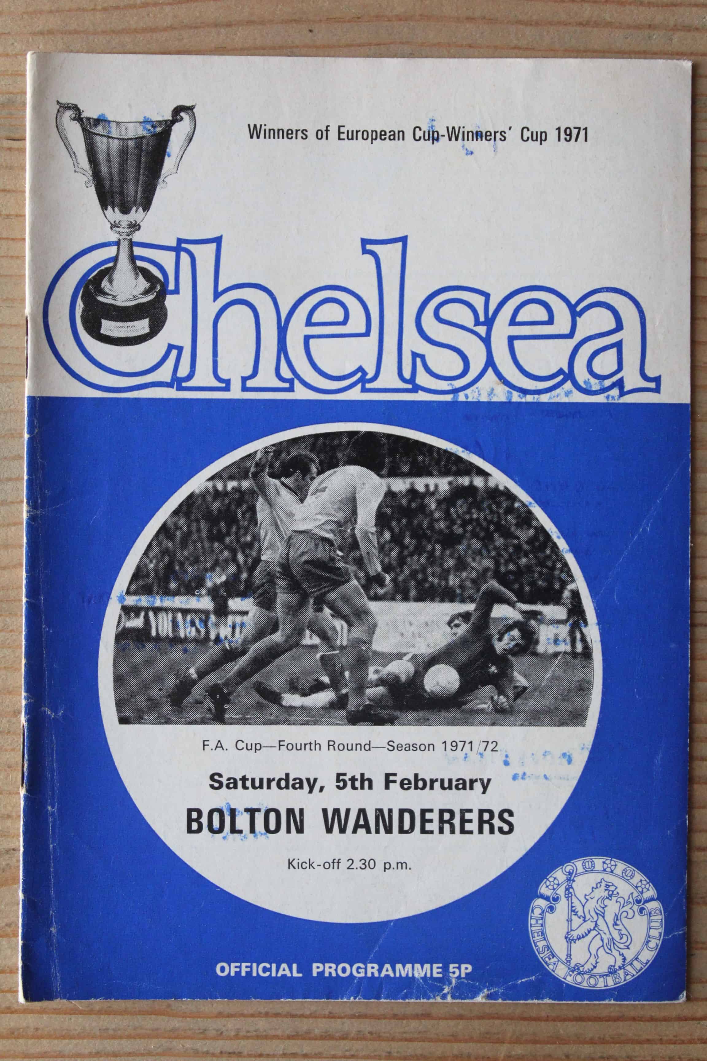 Chelsea FC v Bolton Wanderers FC