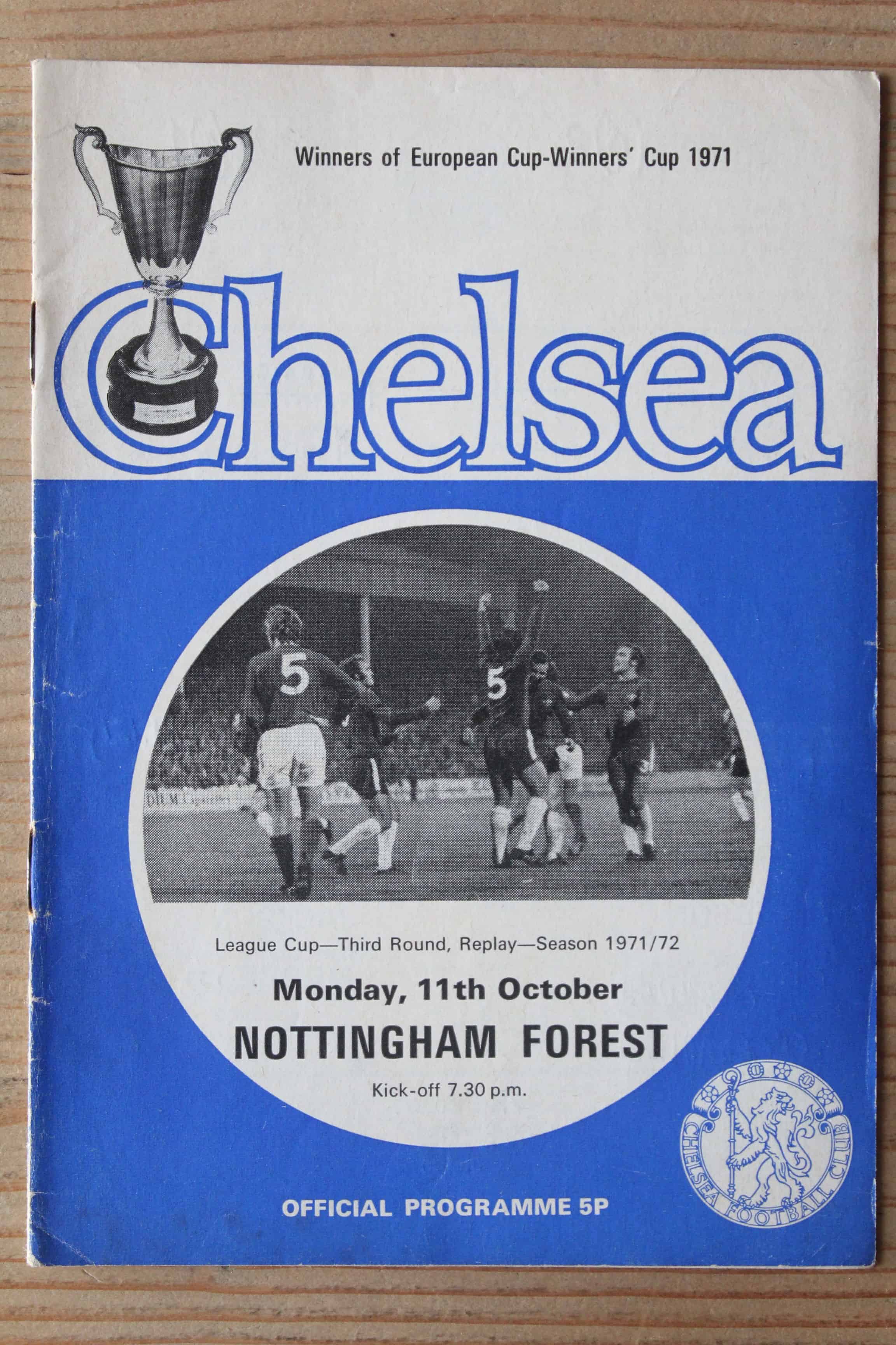 Chelsea FC v Nottingham Forest FC
