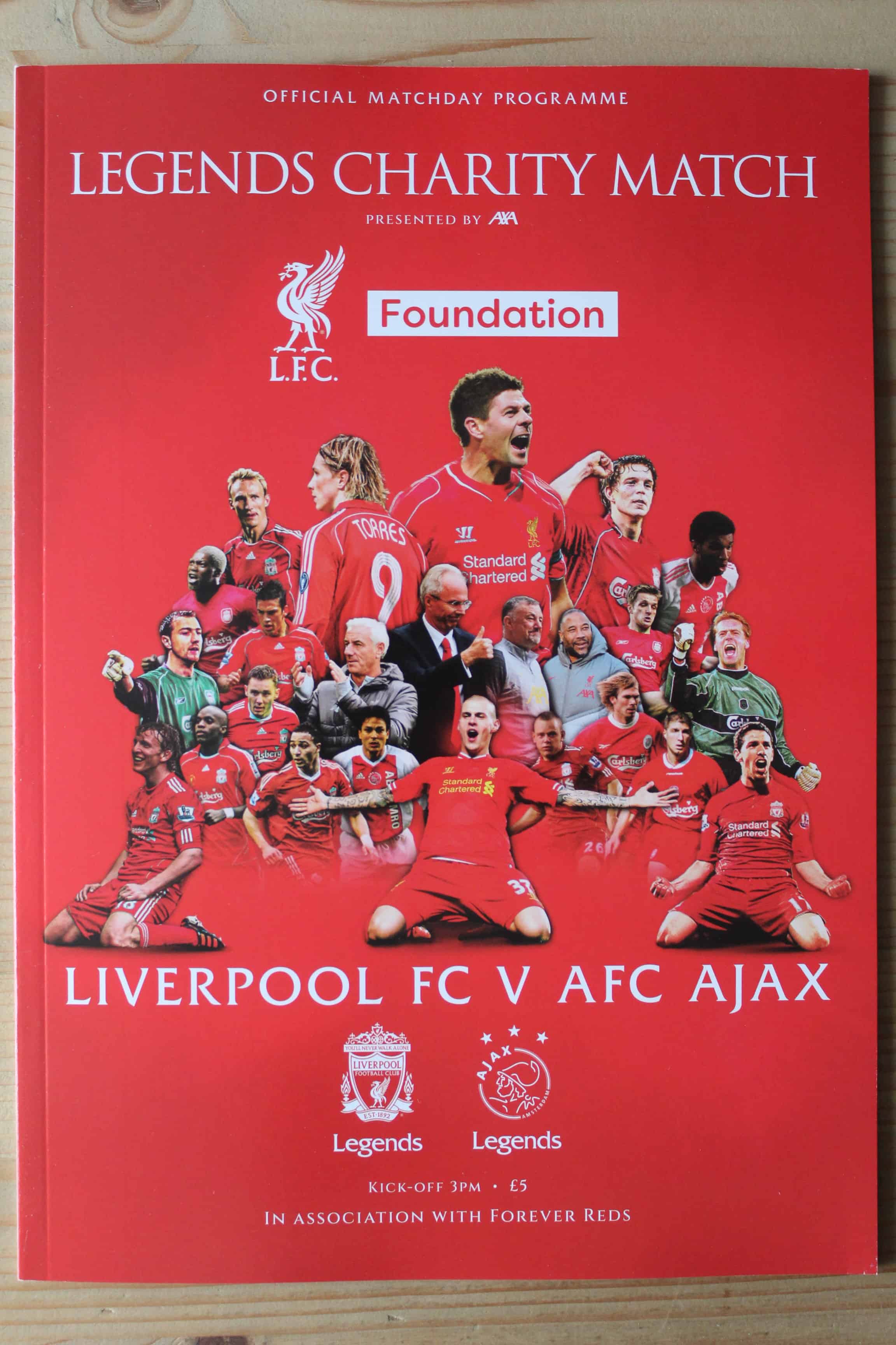 Liverpool (Legends)  v AFC Ajax (Legends)