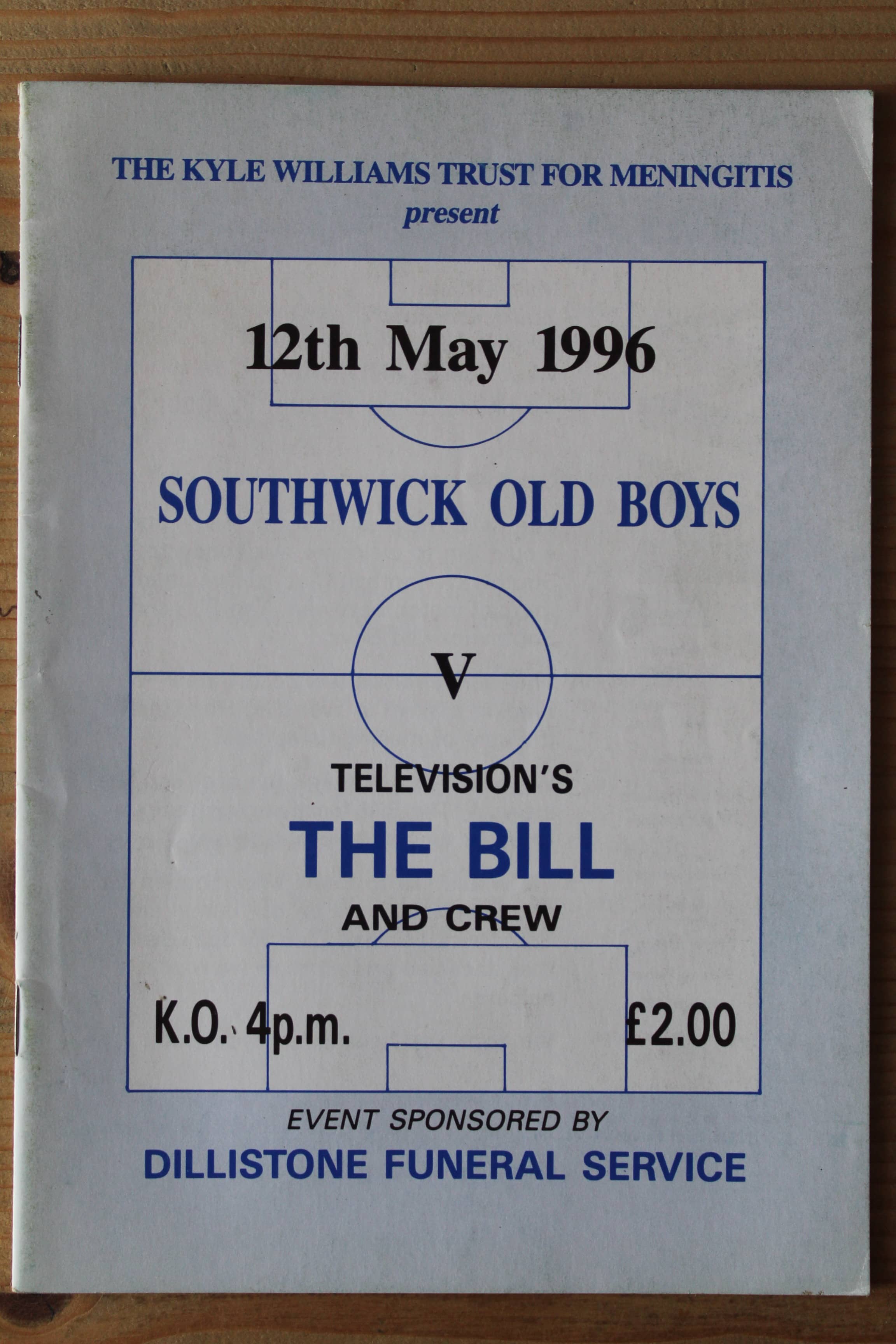 Southwick Old Boys v Television`s The Bill & Crewe