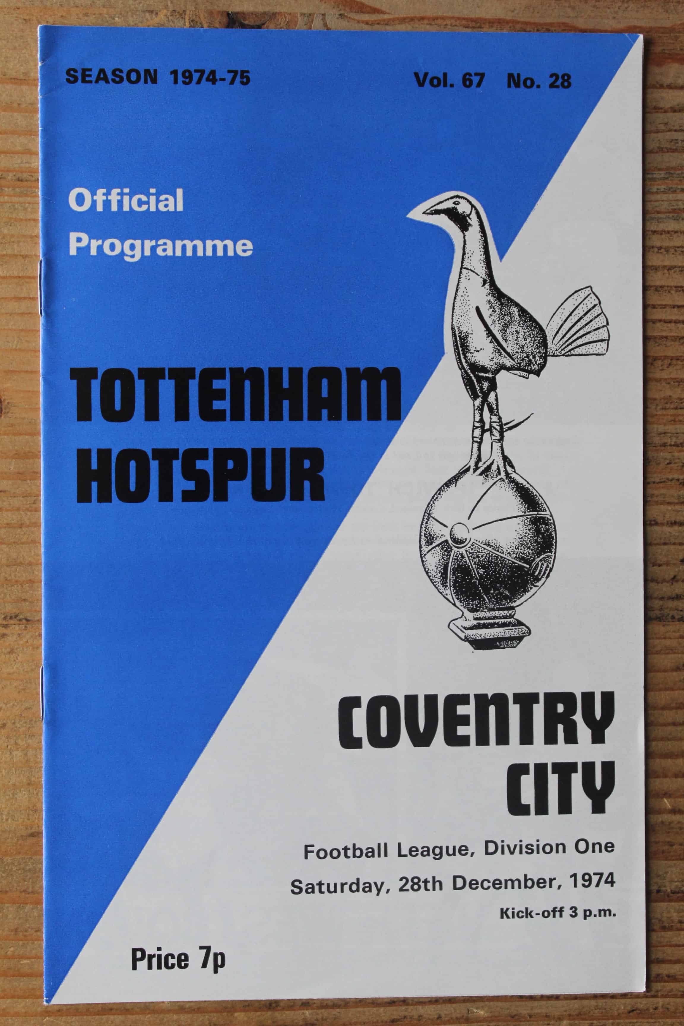 Tottenham Hotspur FC v Coventry City FC