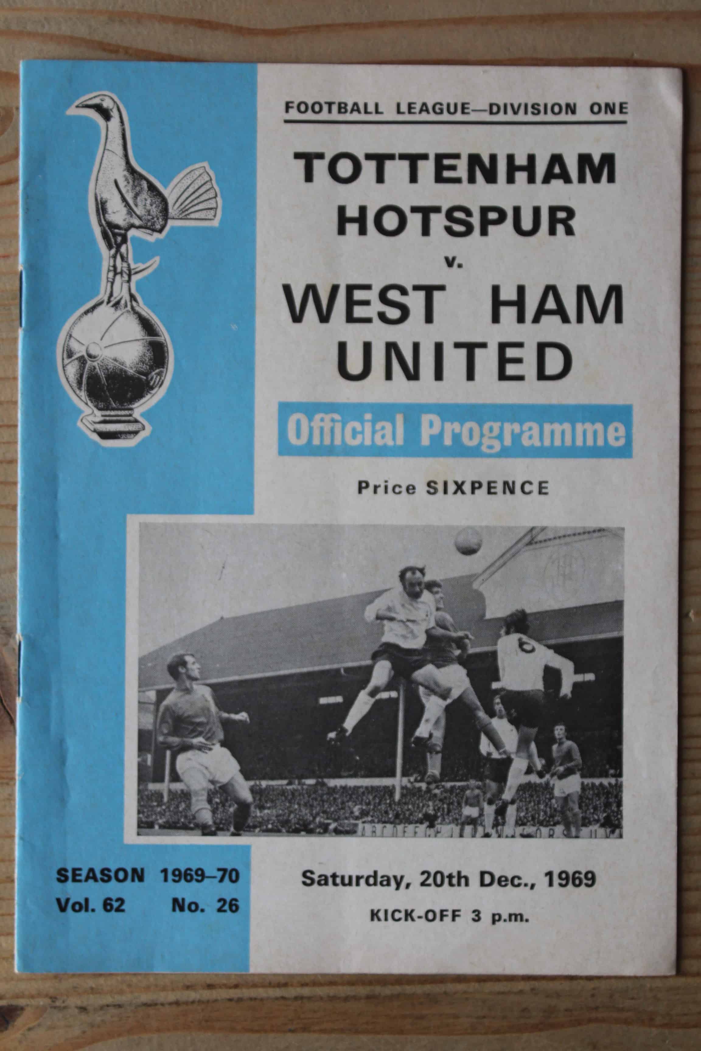 Tottenham Hotspur FC v West Ham United FC