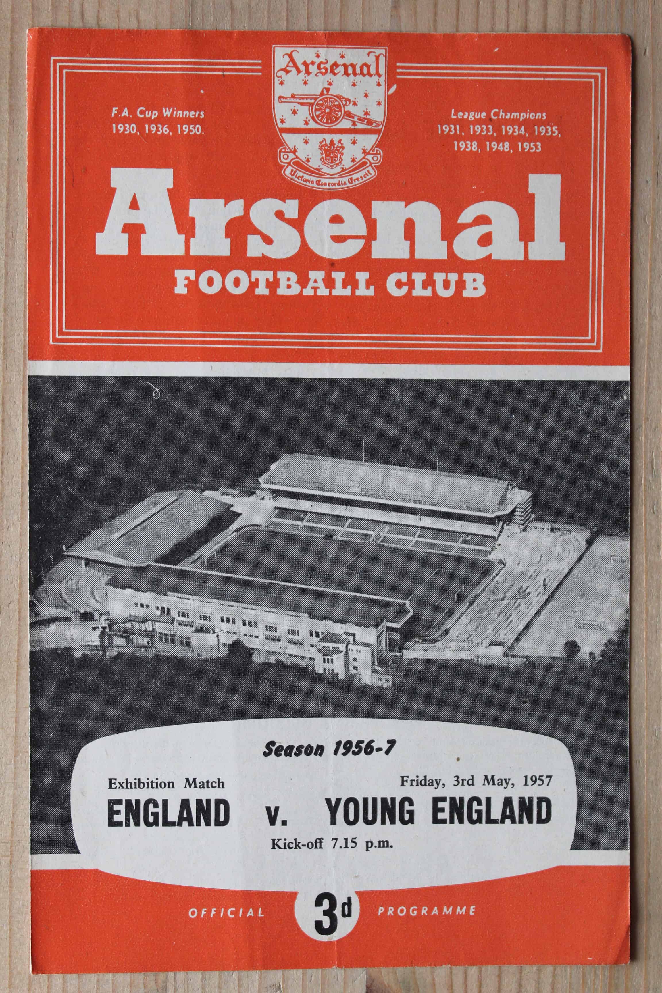 England v Young England  