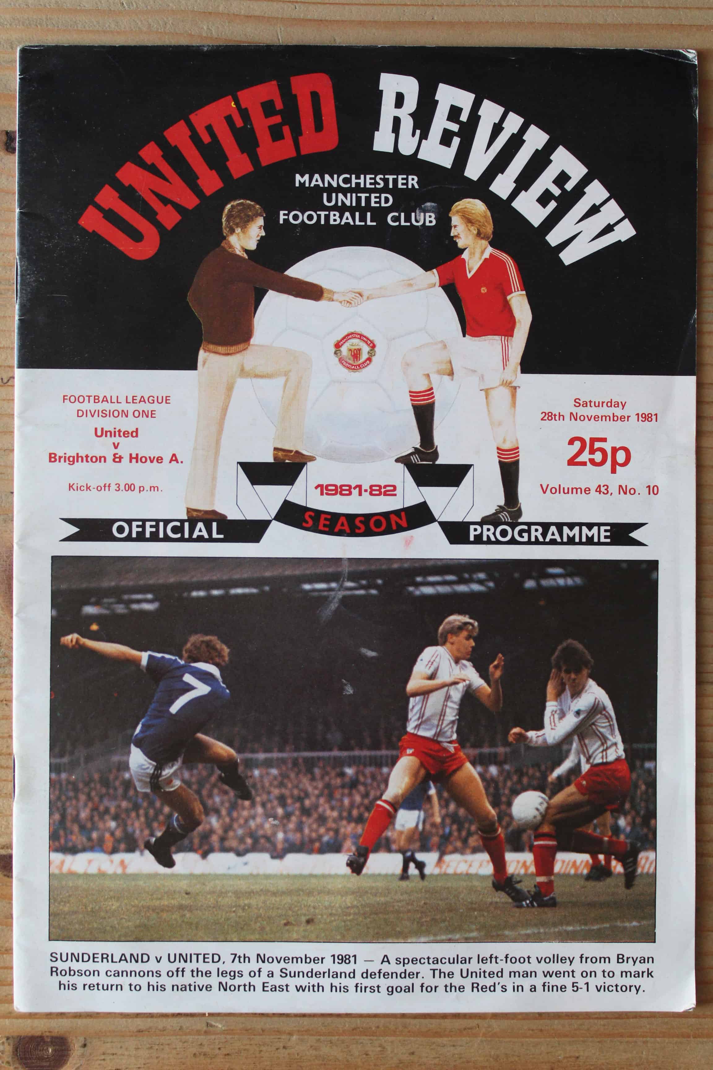 Manchester United FC v Brighton & Hove Albion FC